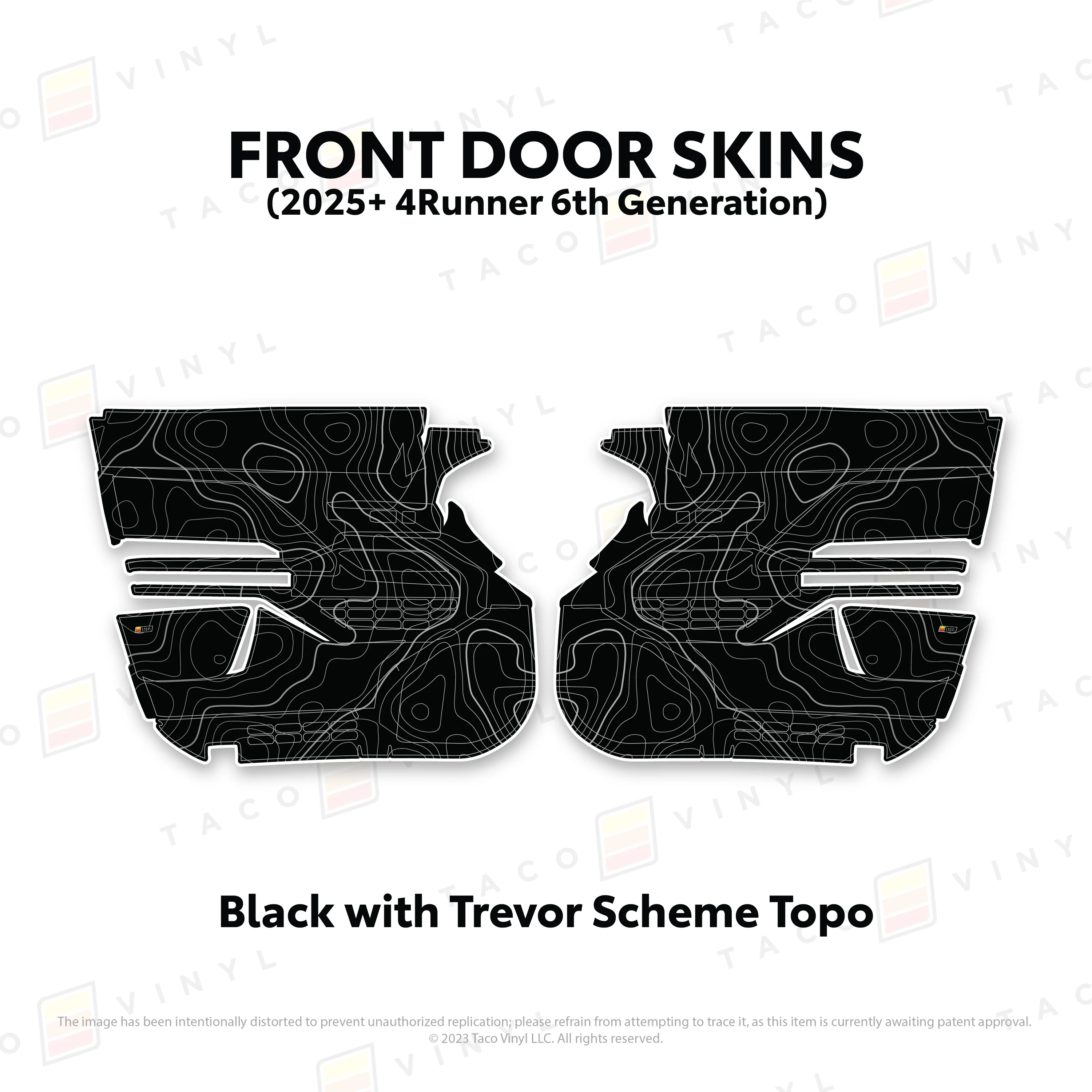 2025+ 4Runner Door Skins - Image 13