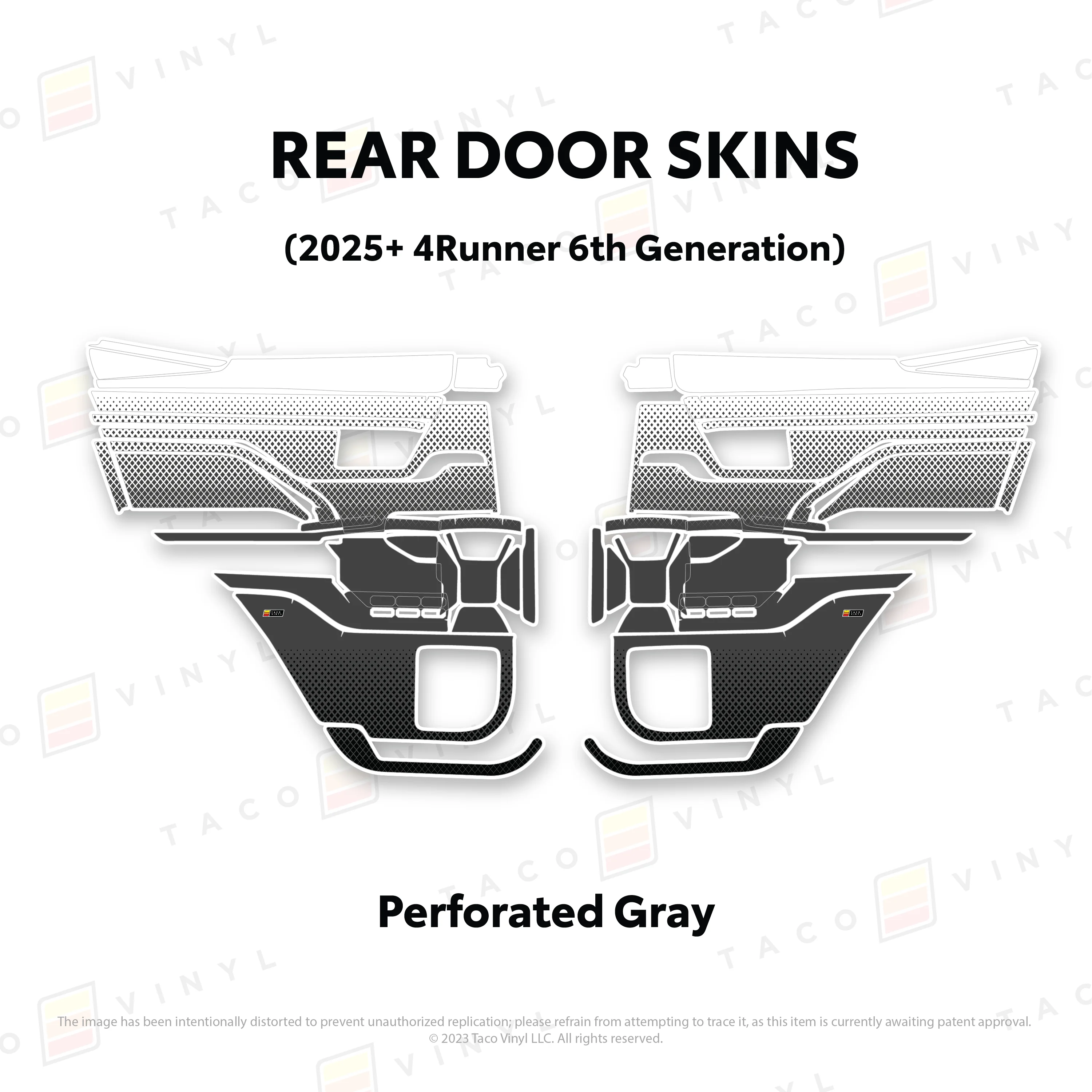 2025+ 4Runner Door Skins - Image 59
