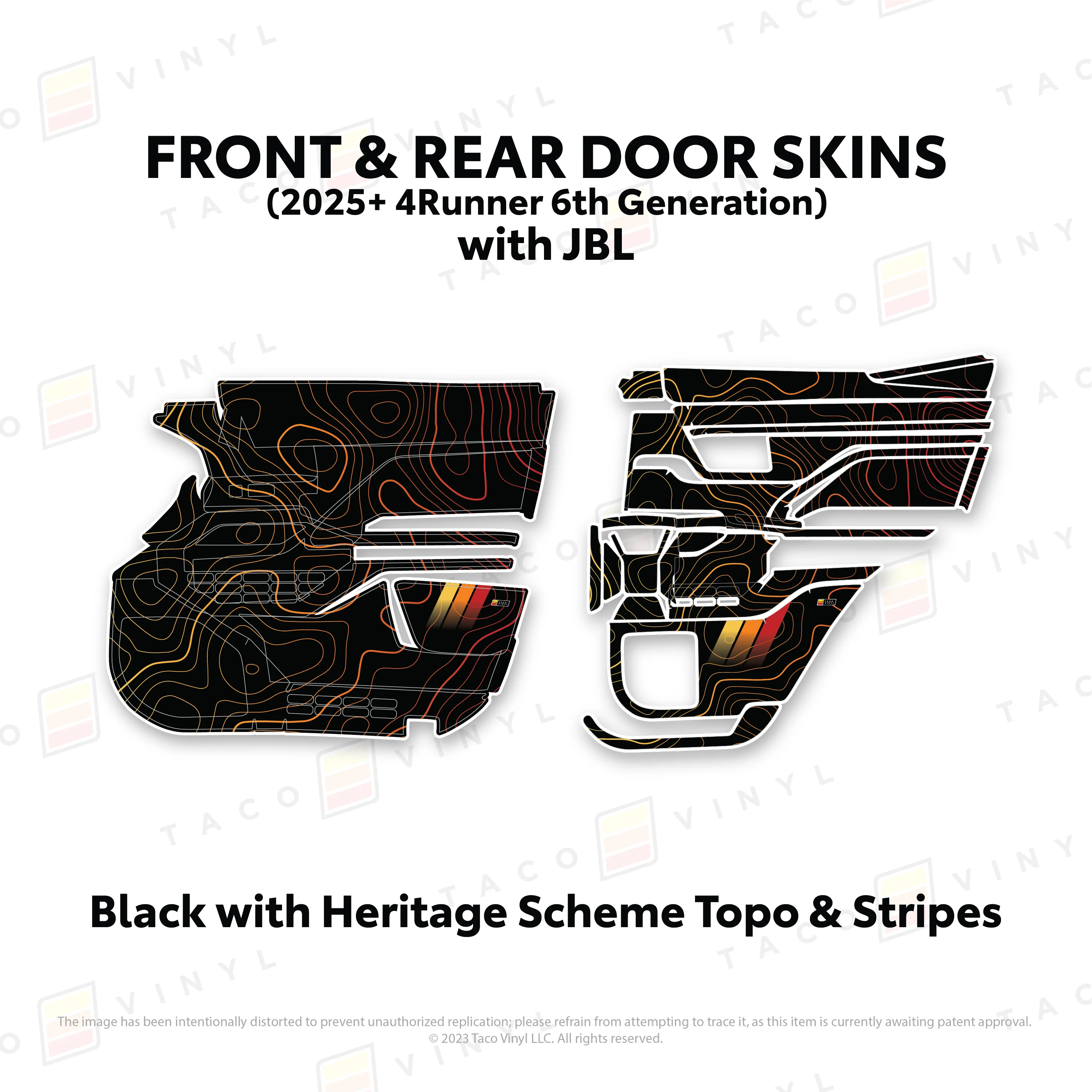 2025+ 4Runner Door Skins - Image 63