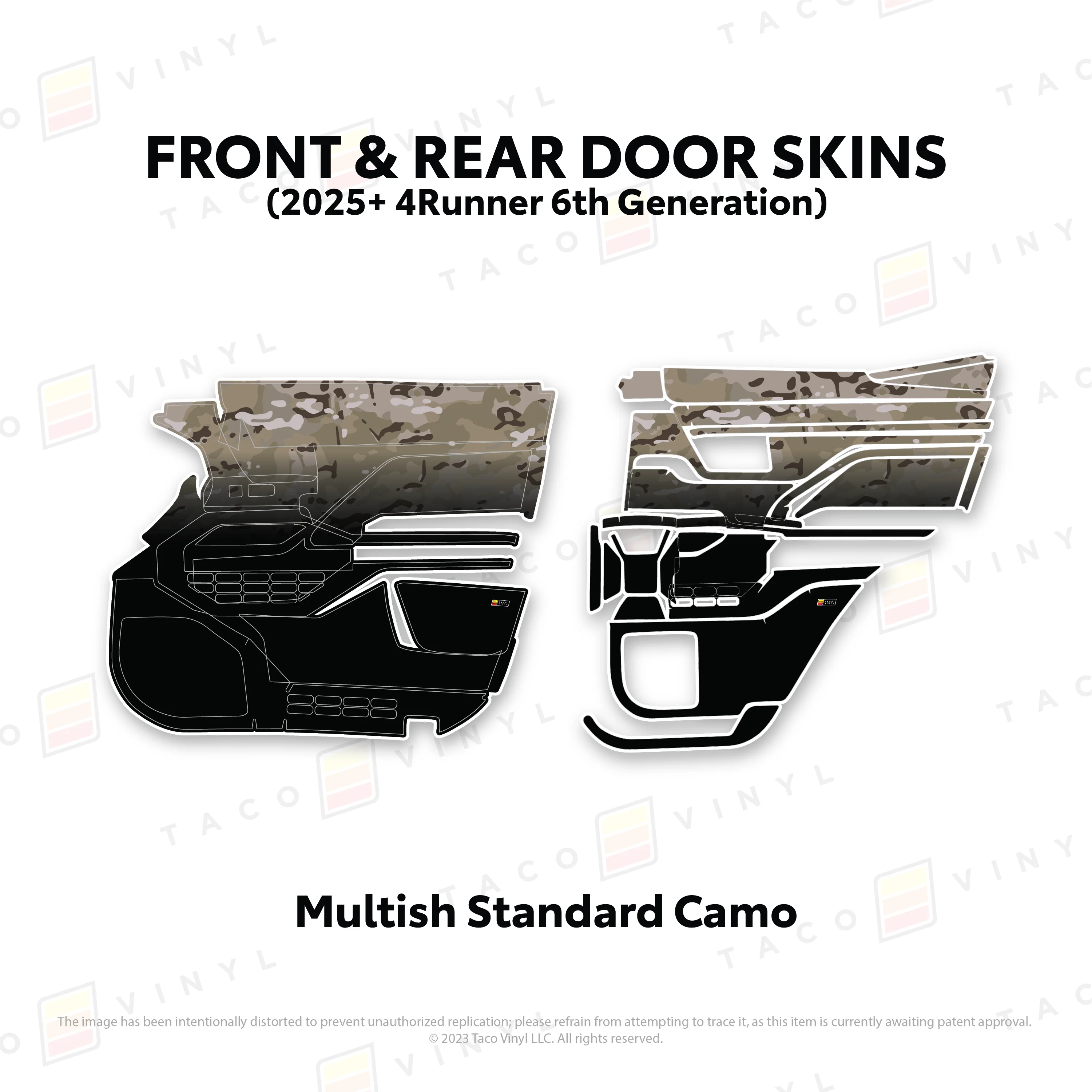 2025+ 4Runner Door Skins - Image 76