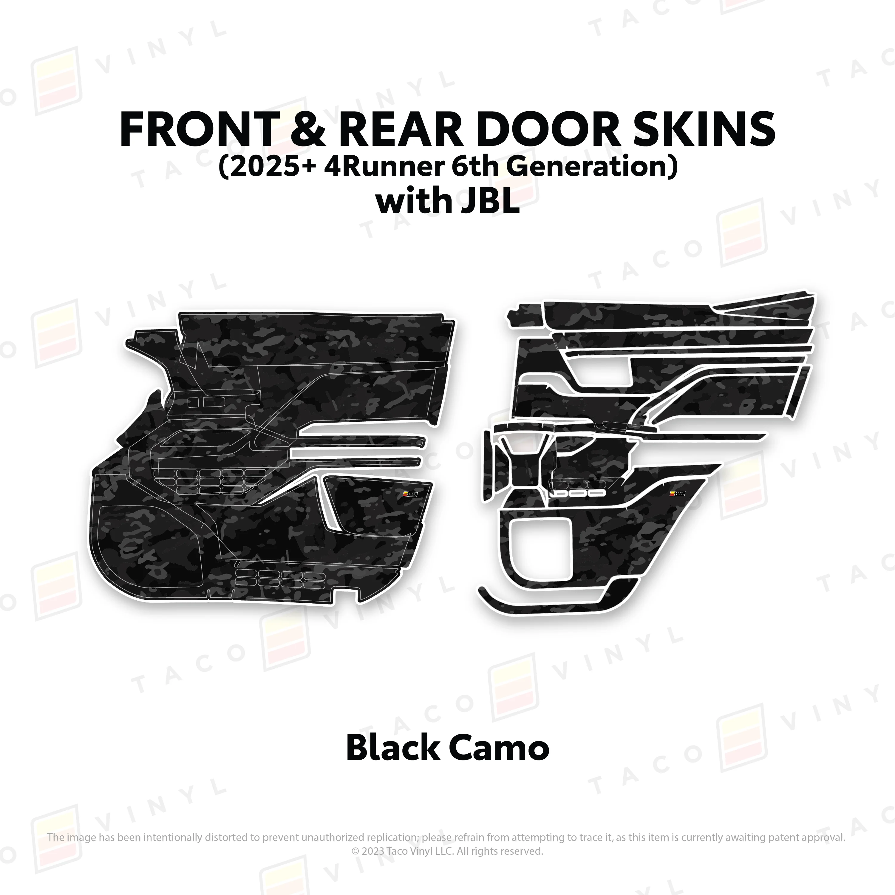 2025+ 4Runner Door Skins - Image 82