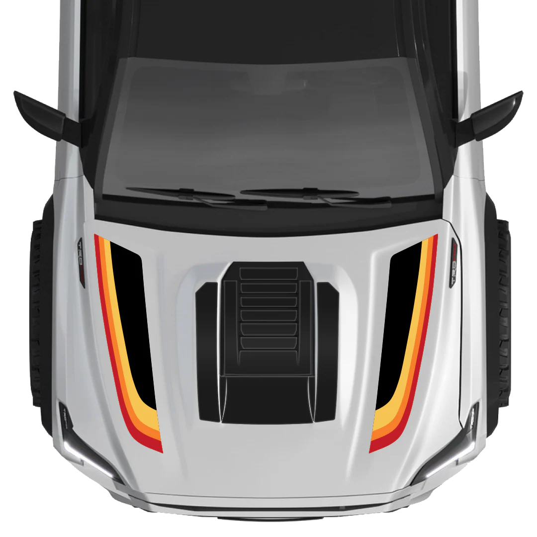 2025+ 4Runner Fury Hood Scoop Stamp (W/ Long Fangs) - Image 2