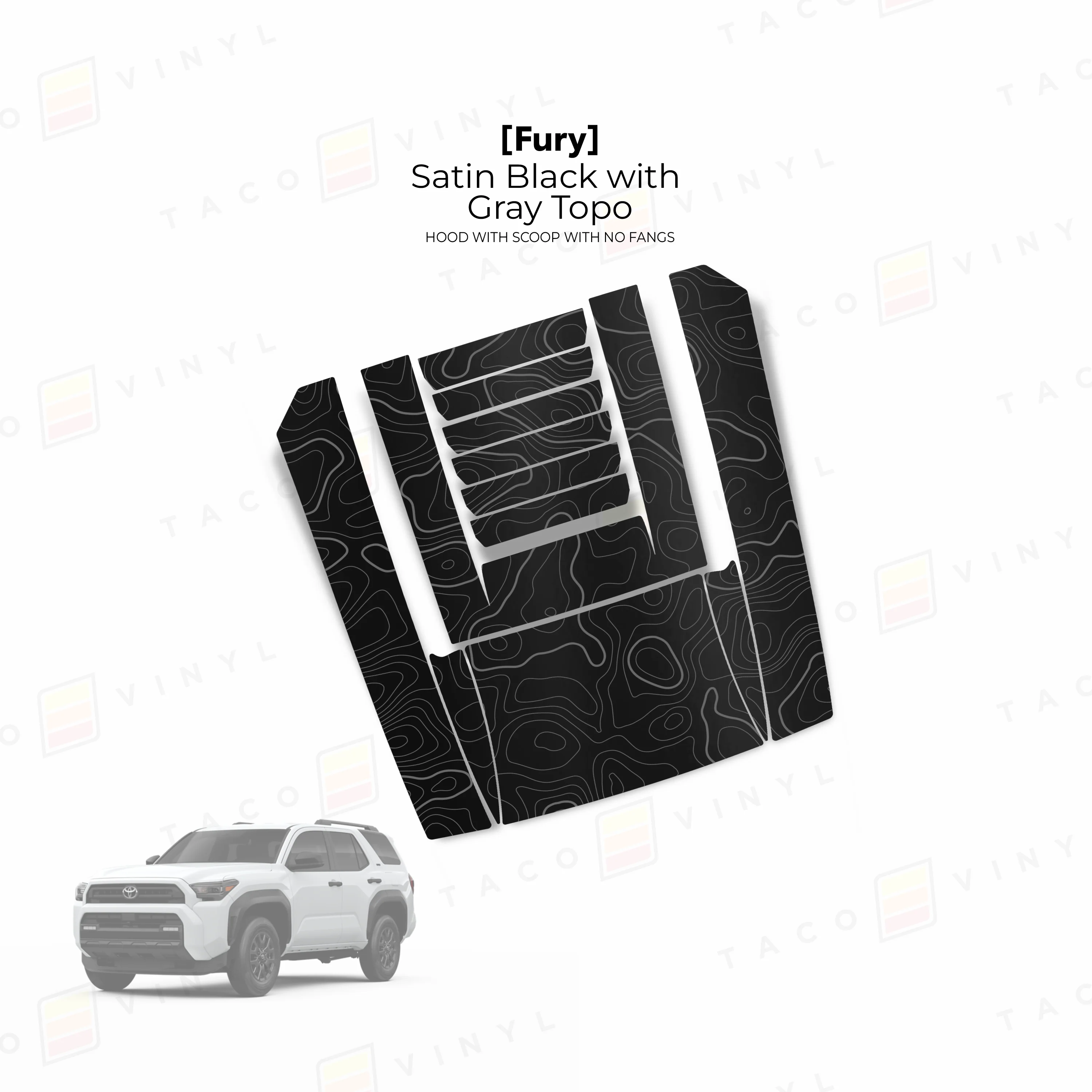 2025+ 4Runner Fury Hood Scoop Stamp (W/ No Fangs) - Image 14