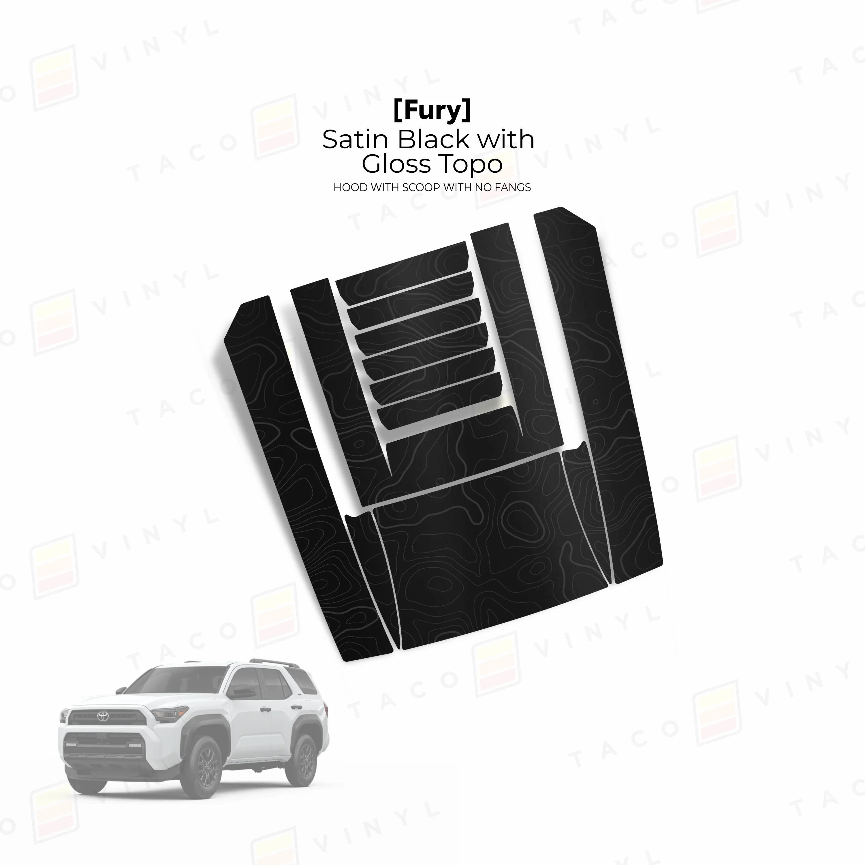 2025+ 4Runner Fury Hood Scoop Stamp (W/ No Fangs) - Image 16