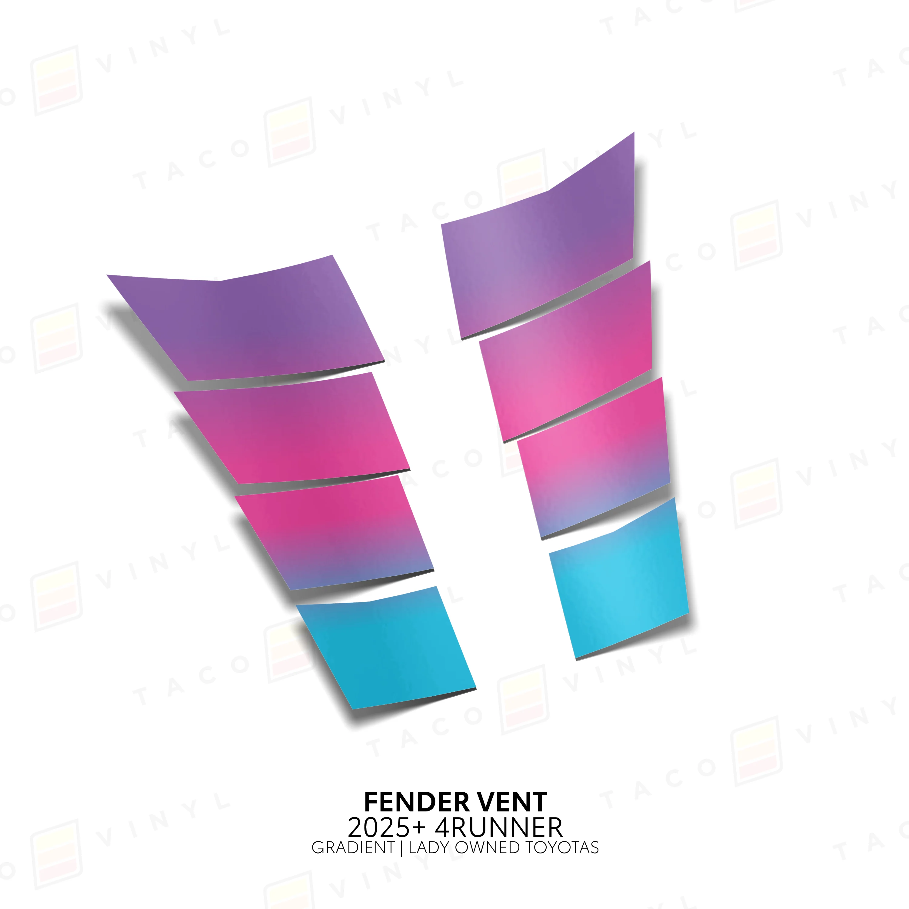2025+ 4Runner Gradient Fender Vents - Image 12
