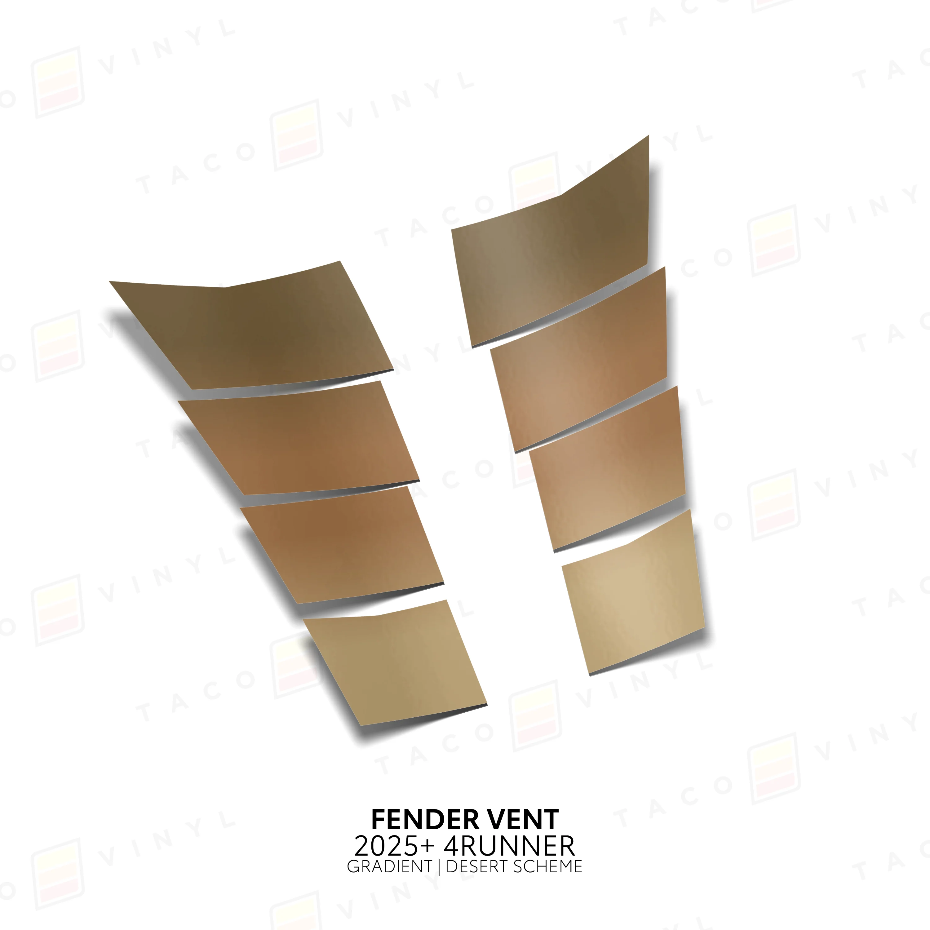 2025+ 4Runner Gradient Fender Vents - Image 9