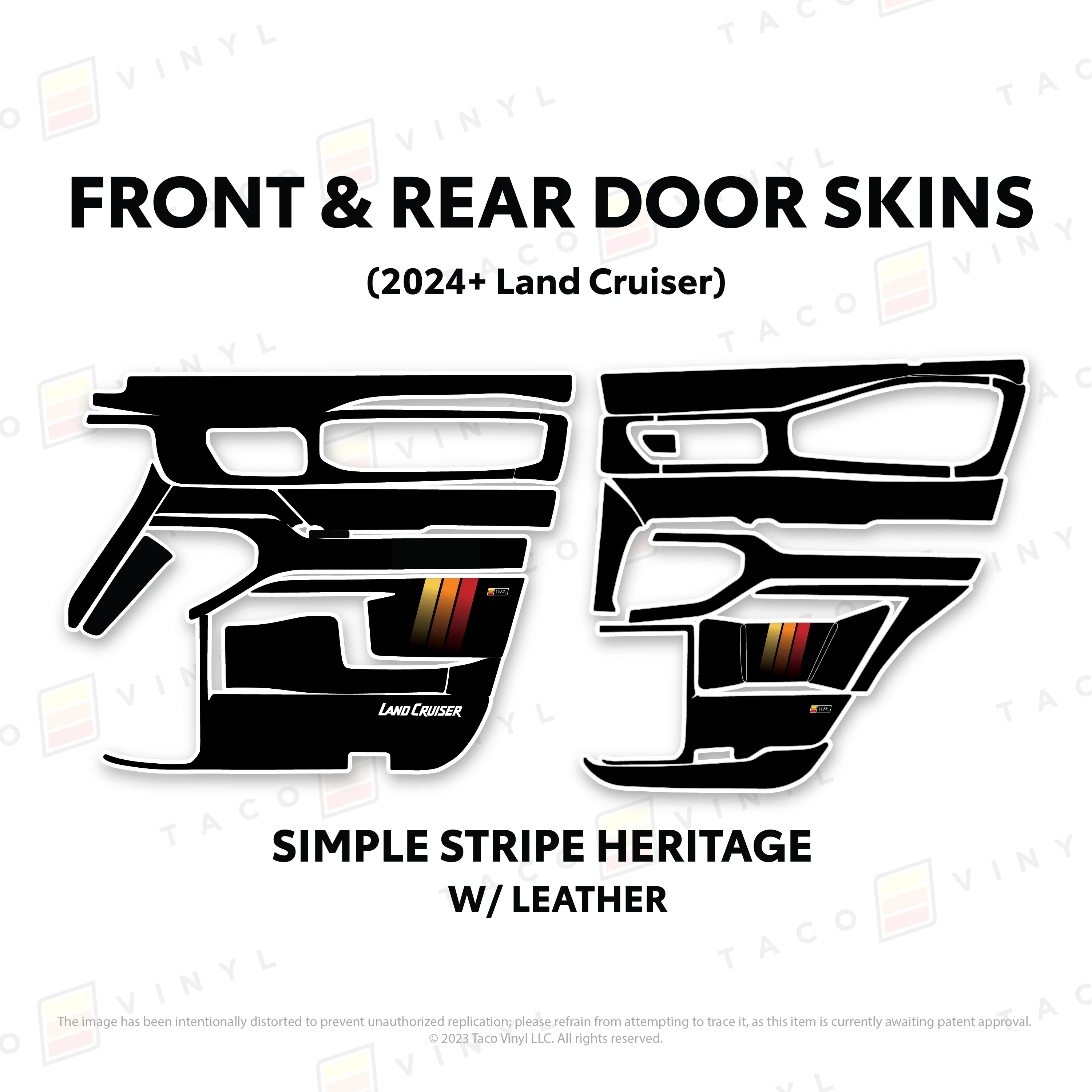 2025+ Land Cruiser 250 Door Skins - Image 14