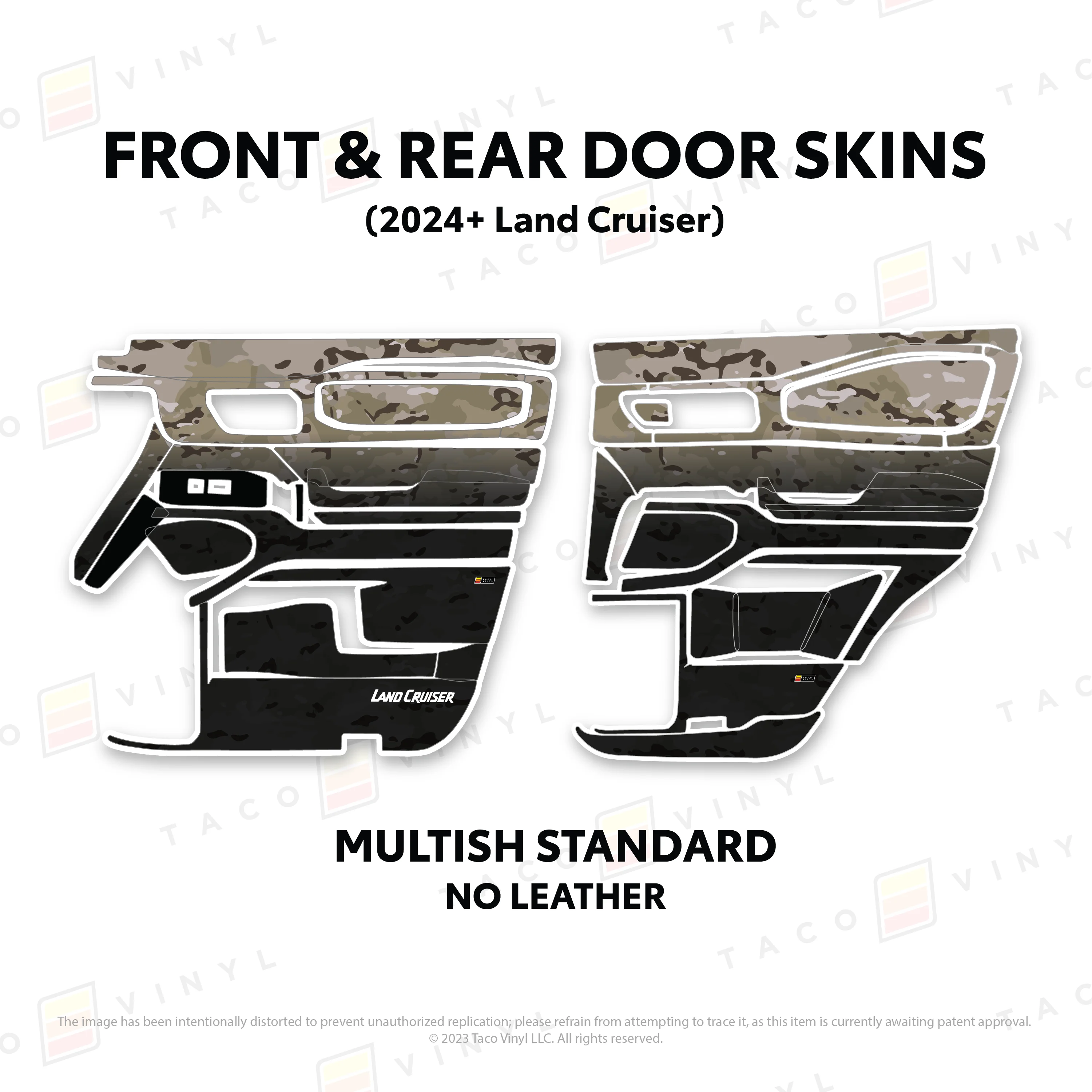 2025+ Land Cruiser 250 Door Skins - Image 26