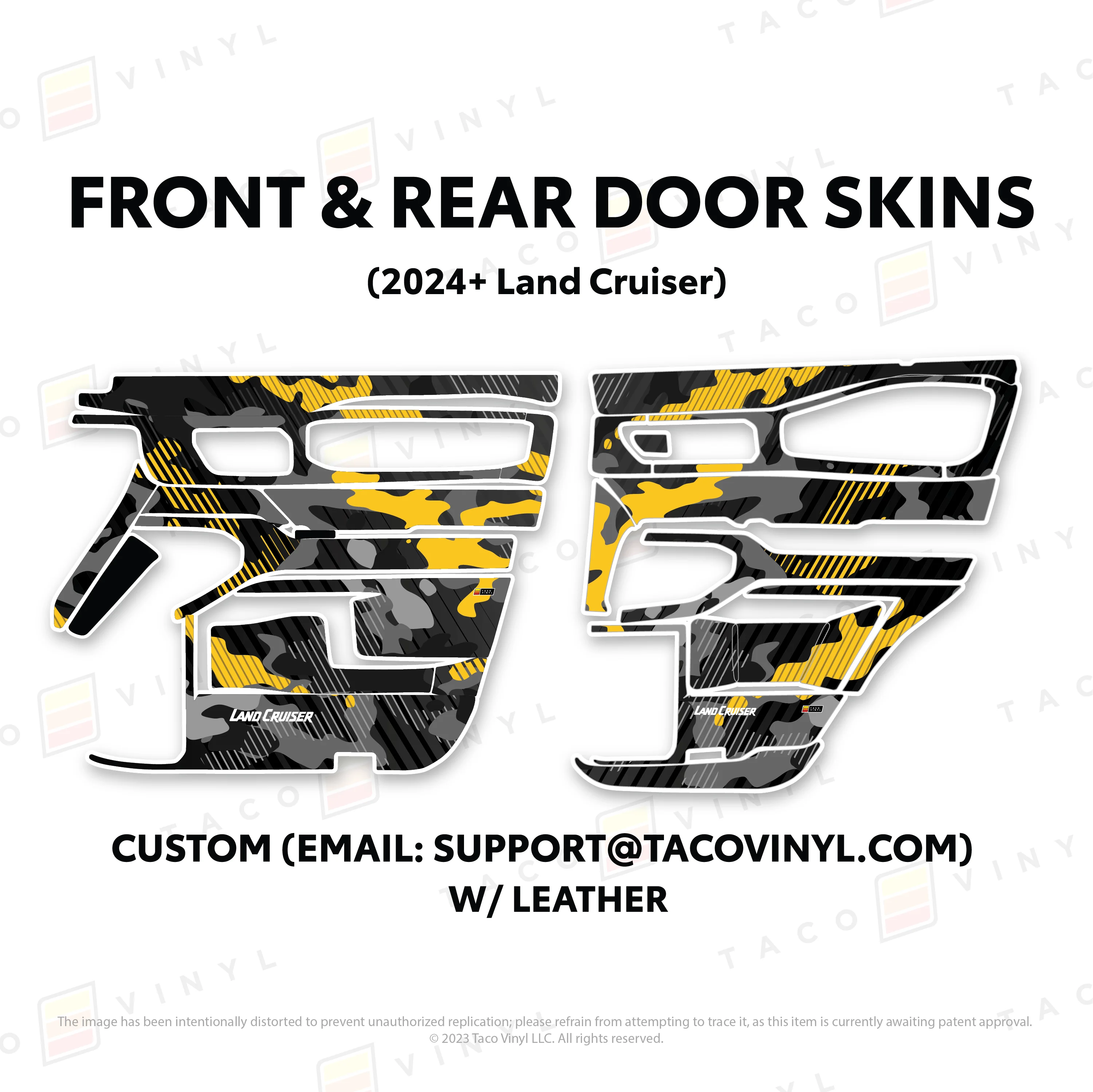 2025+ Land Cruiser 250 Door Skins - Image 33