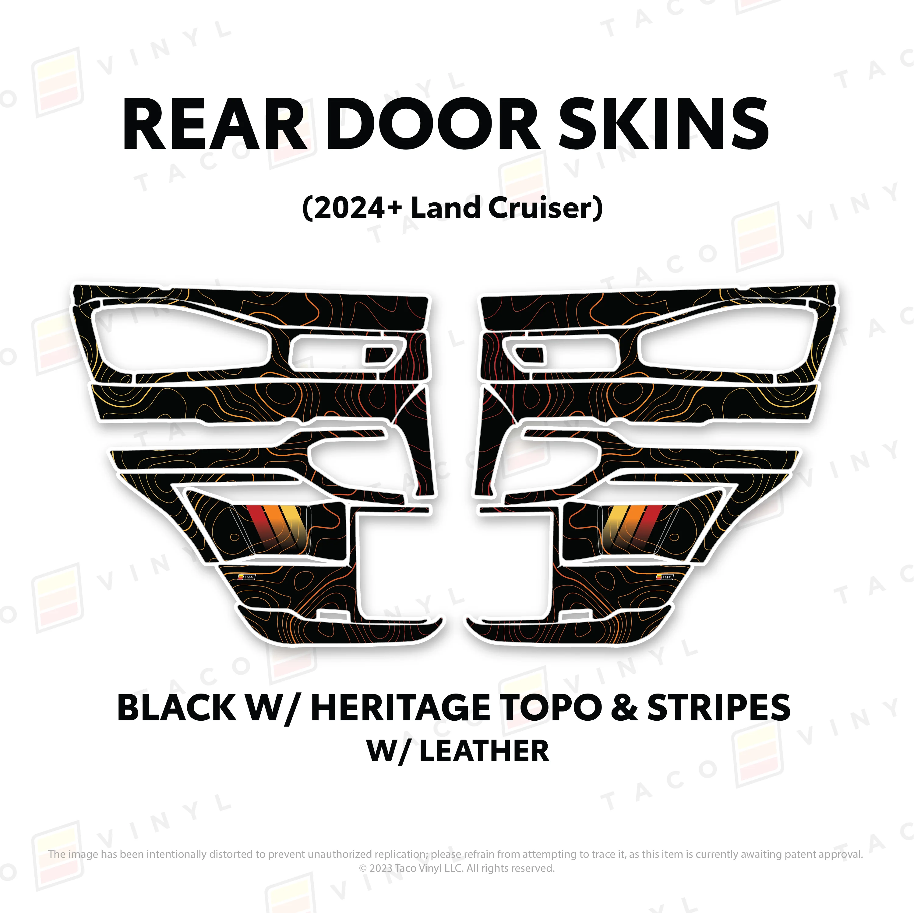 2025+ Land Cruiser 250 Door Skins - Image 4