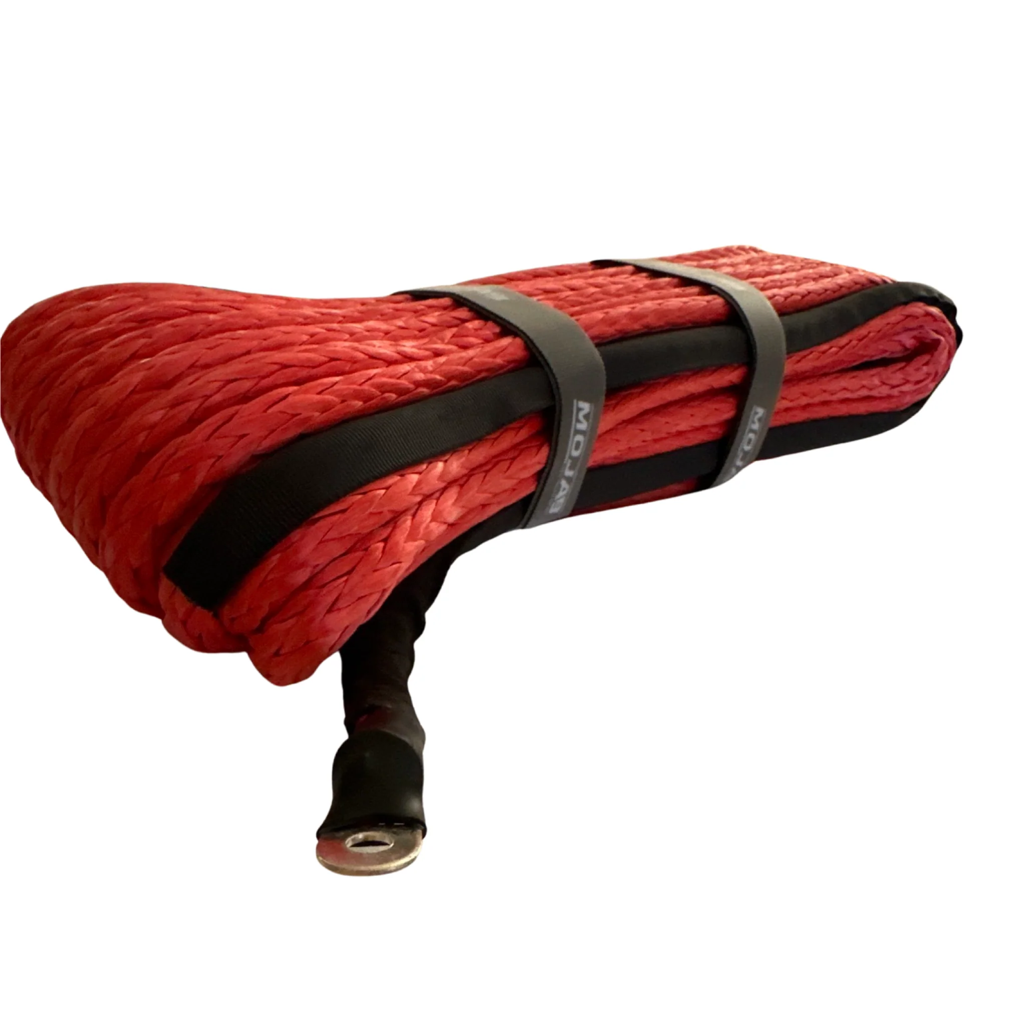 3/8'' x 85' Synthetic Winch Rope with forged winch hook - Image 7