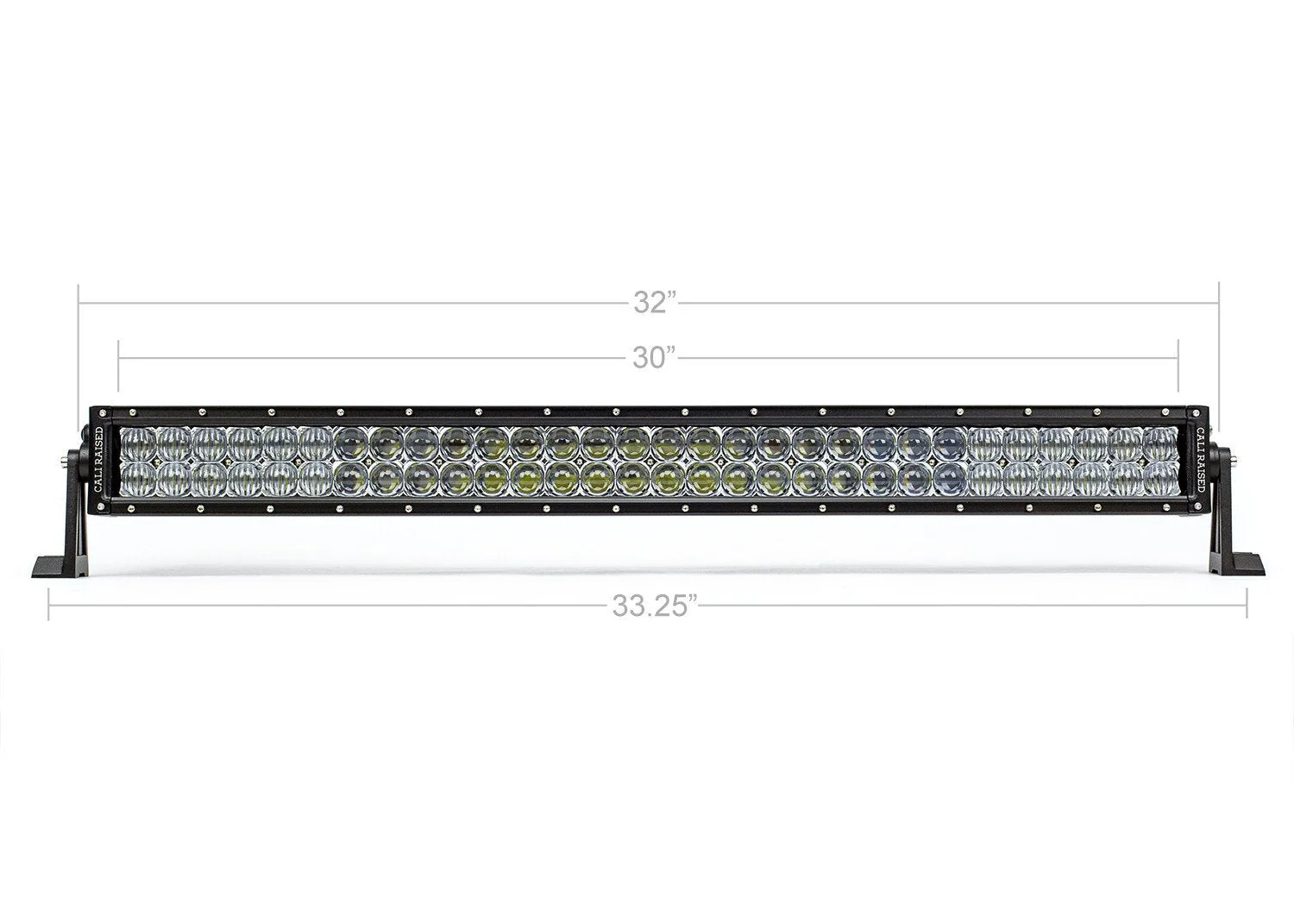 32" Lower Bumper Hidden LED Light Bar Brackets Kit For 2014-2021 Toyota Tundra - Image 4