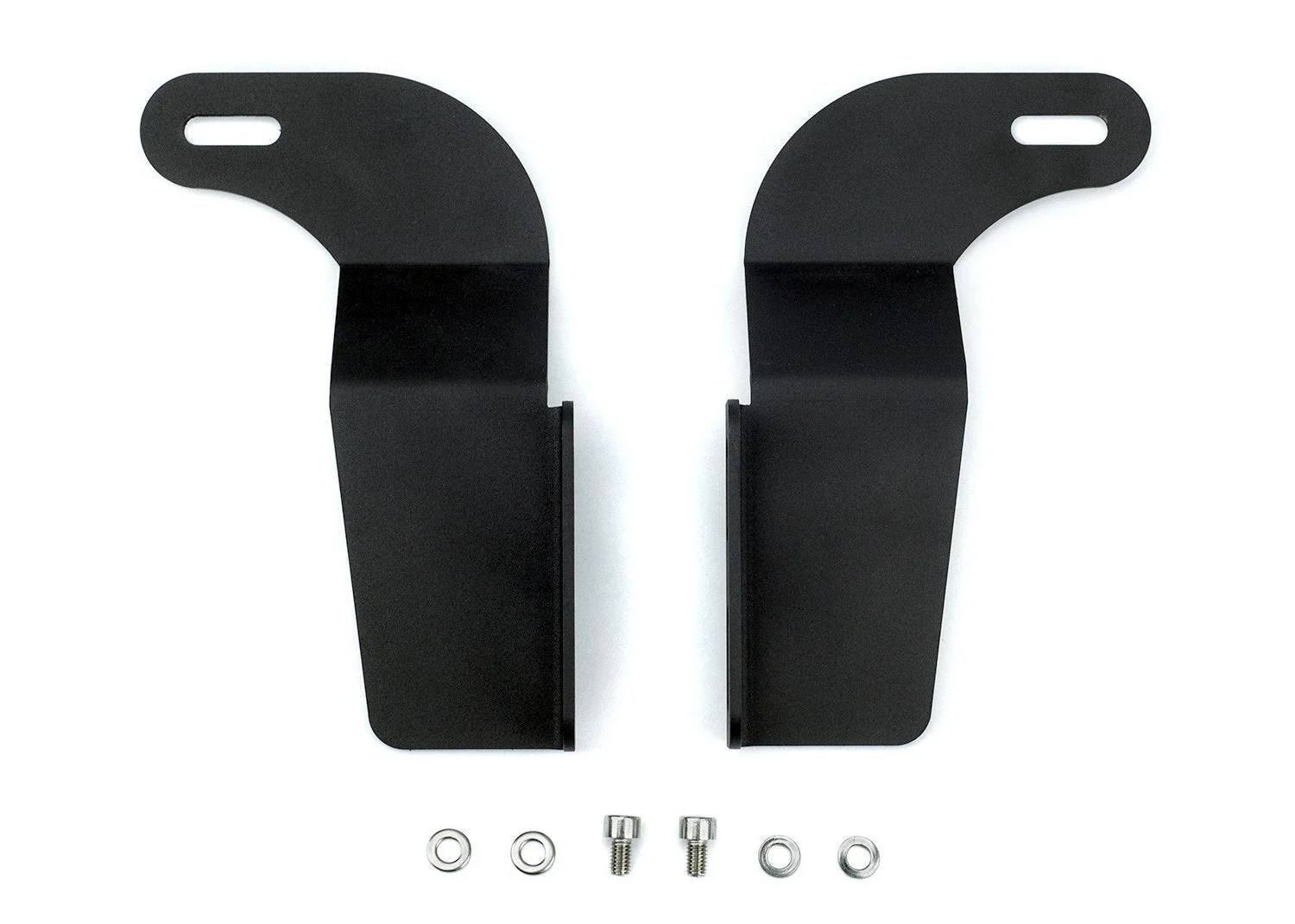 32" Lower Bumper Hidden LED Light Bar Mounting Brackets For 2005-2015 Toyota Tacoma
