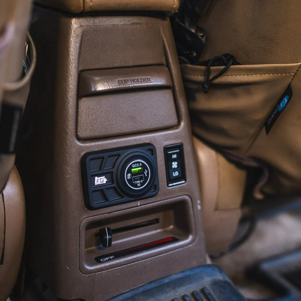 3rd Gen 4Runner Ash Tray USB Plug | Billet Aluminum | 1996 - 2002 4Runner - Image 2