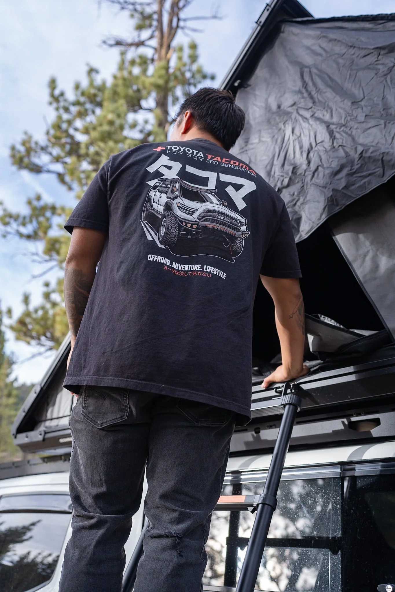 3rd Gen Tacoma Shirt Large Rear Print - Image 3