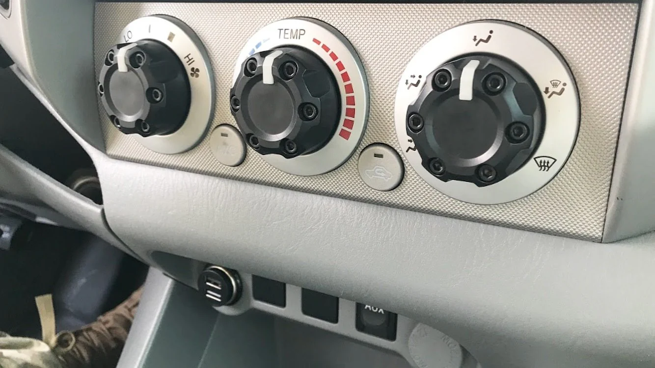 4x4 / Climate Knob (2005-2015 Tacoma, 2007-2013 Tundra) - 1 PACK - BLACK - Image 11