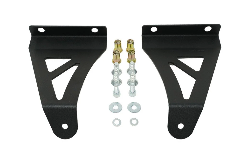 52" Curved LED Light Bar Roof Mounting Brackets For 2007-2021 Toyota Tundra