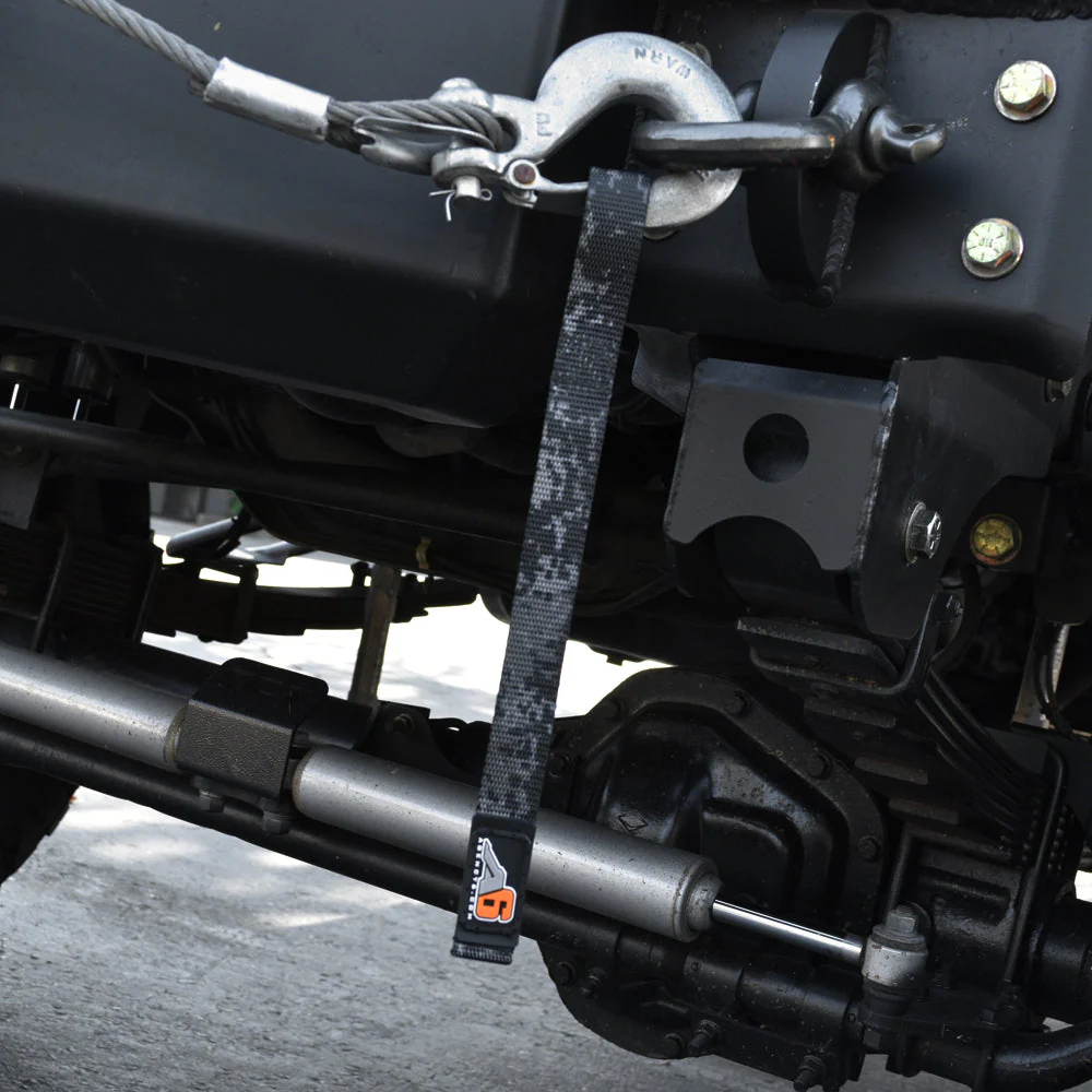 A6â„¢ WINCH HOOK Pull Strap - 1 inch wide - Image 4