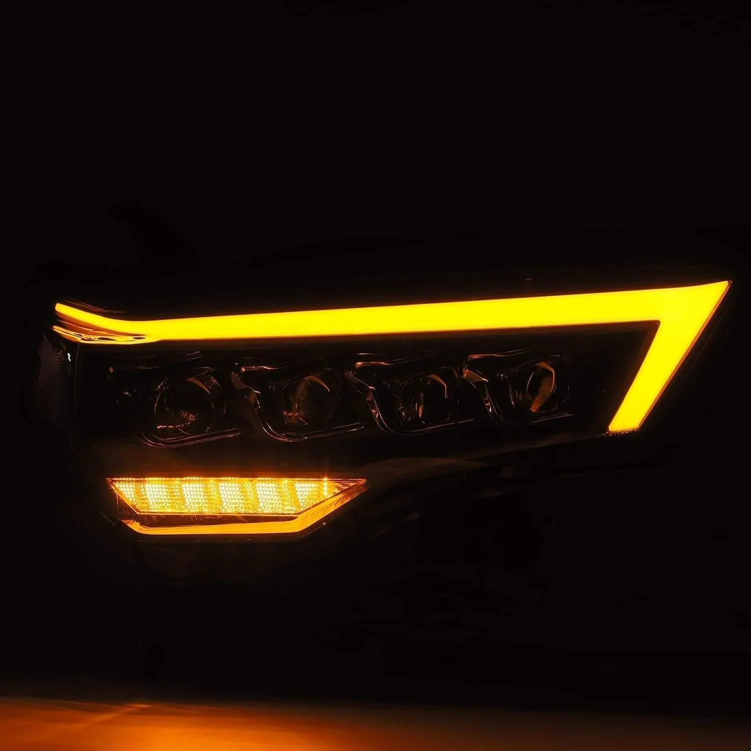 AlphaRex NOVA-Series LED Projector Headlights Jet-Black 2014+ Toyota 4Runner - Image 3