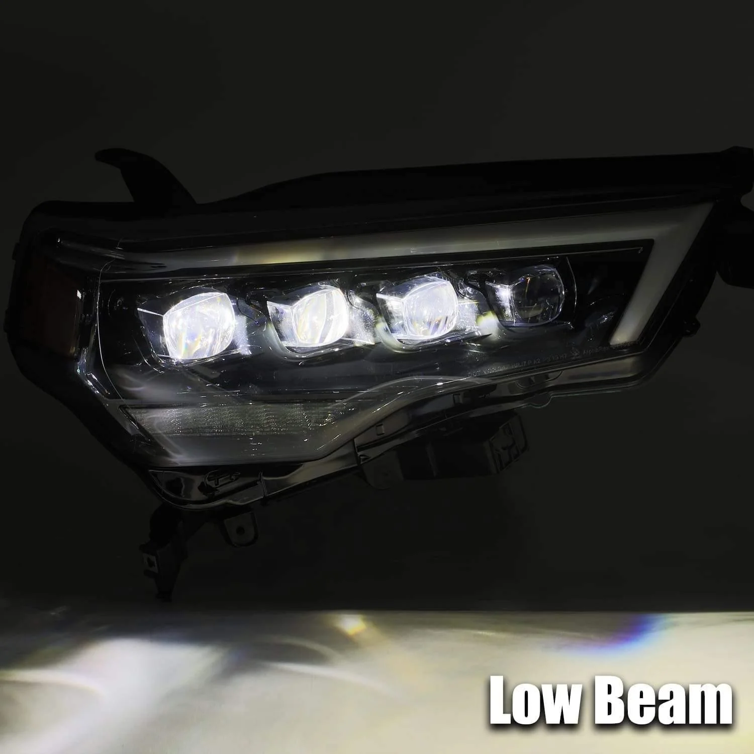 AlphaRex NOVA-Series LED Projector Headlights Jet-Black 2014+ Toyota 4Runner - Image 4