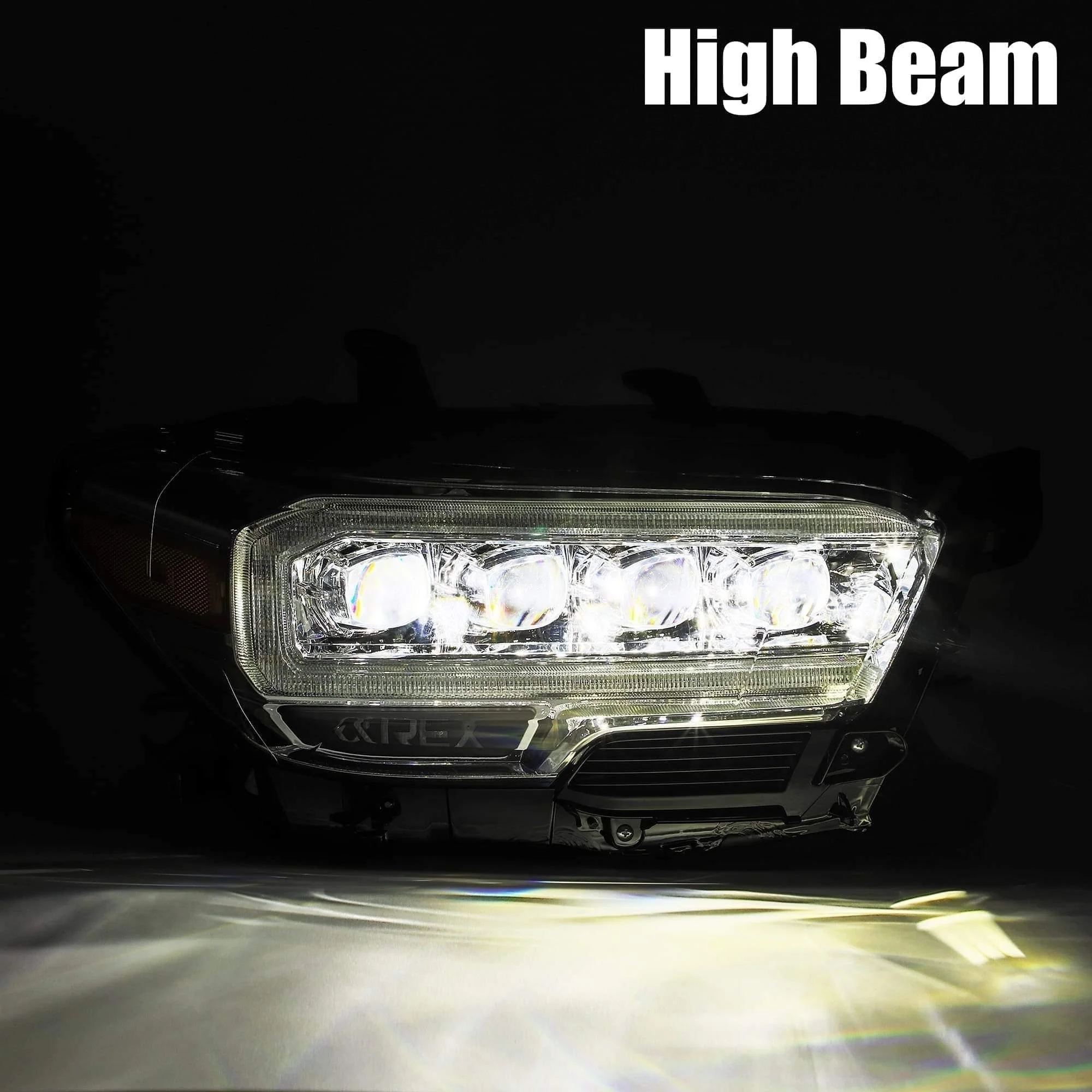 AlphaRex NOVA-Series LED Projector Headlights Alpha-Black 2016+ Toyota Tacoma - Image 10