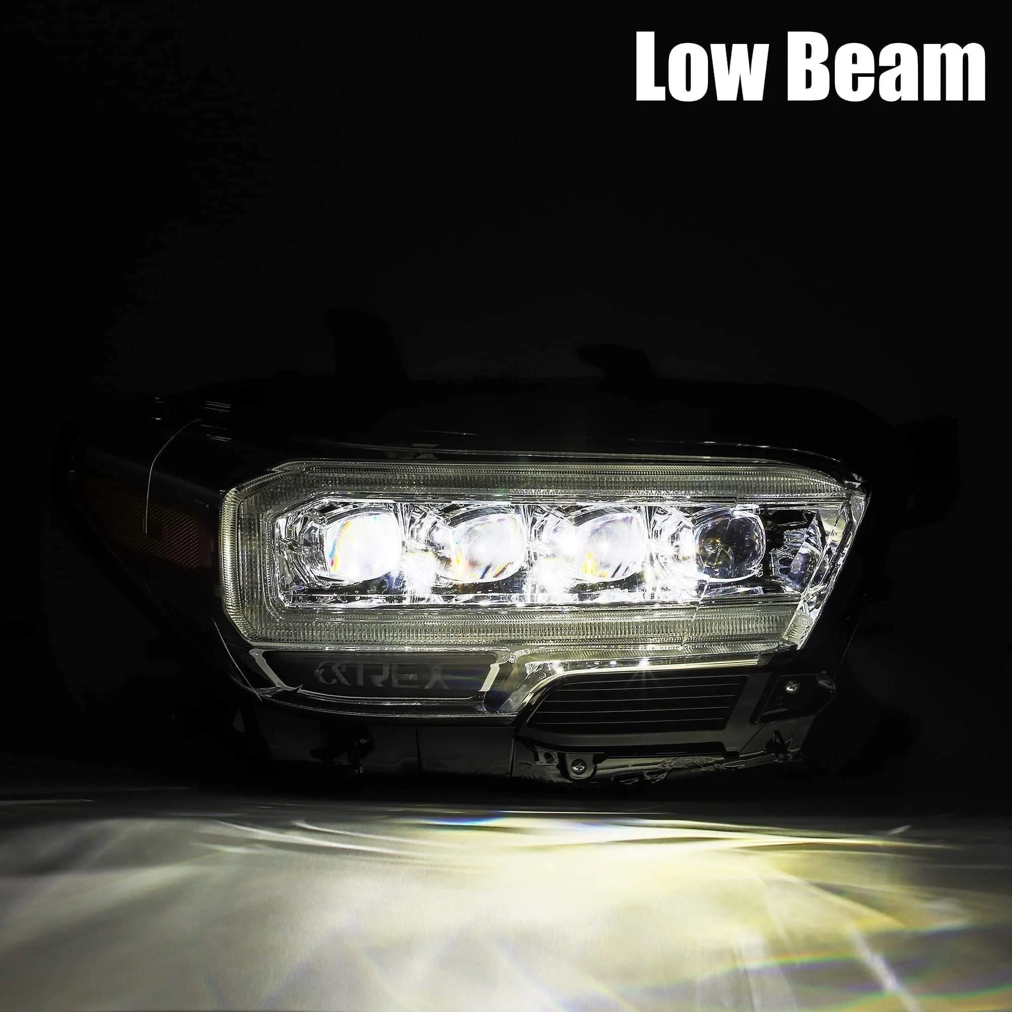 AlphaRex NOVA-Series LED Projector Headlights Alpha-Black 2016+ Toyota Tacoma - Image 9