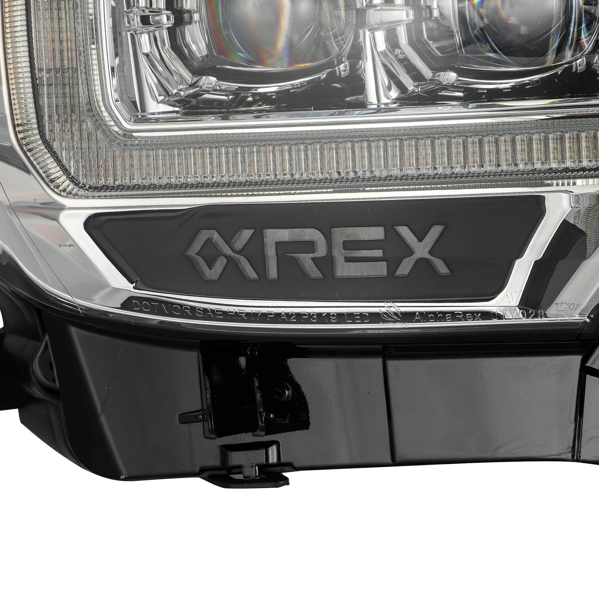 AlphaRex NOVA-Series LED Projector Headlights Chrome 2016+ Toyota Tacoma - Image 3