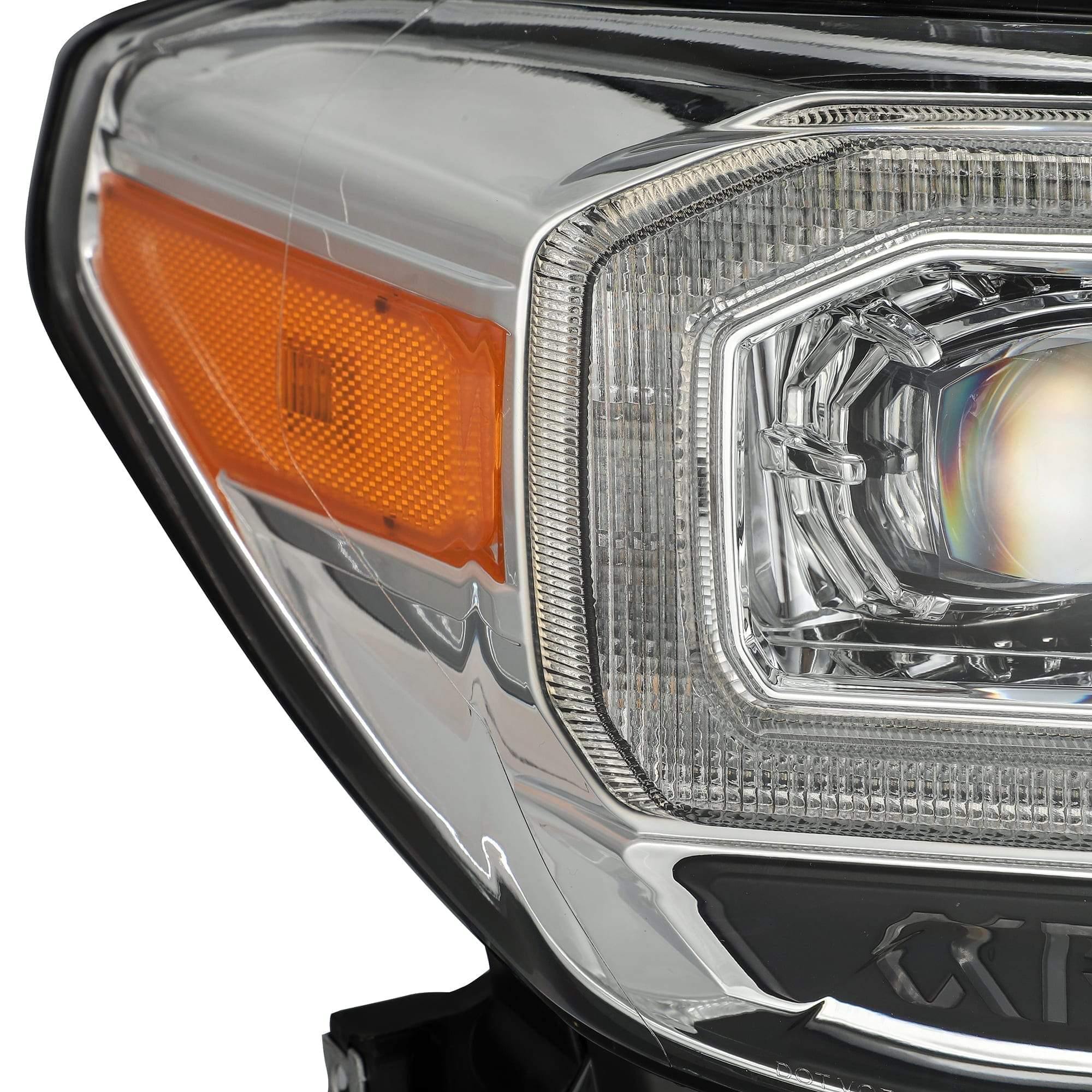 AlphaRex NOVA-Series LED Projector Headlights Chrome 2016+ Toyota Tacoma - Image 4