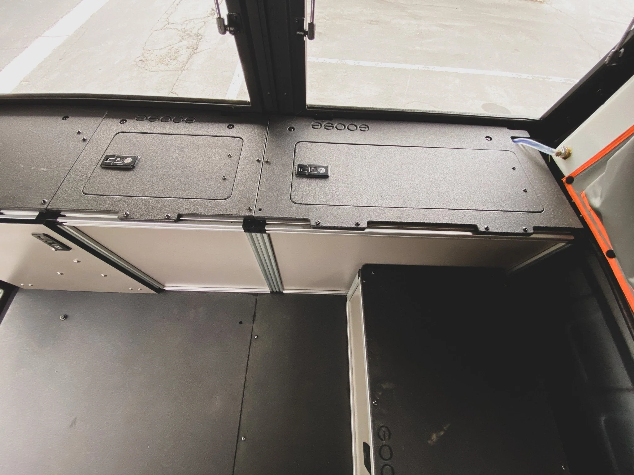 Alu-Cab Alu-Cabin Canopy Camper - Toyota Tundra 2022-Present 3rd Gen. - Front Utility Module - 6'5" Bed - Image 3