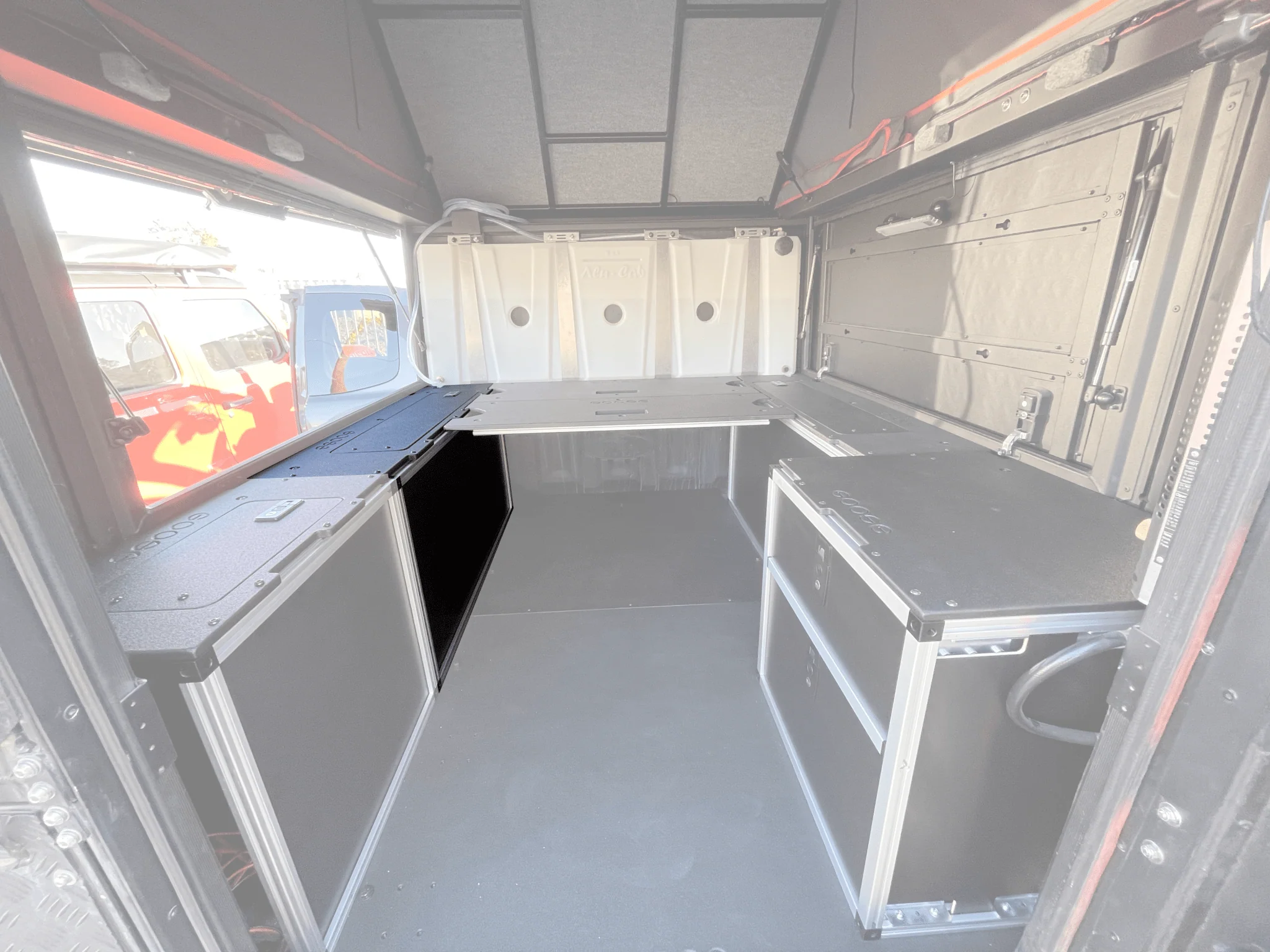 Alu-Cab Canopy Camper V2 - Ford Ranger 2019-2023 4th Gen. - Front Utility Module - 6' Bed - Image 3