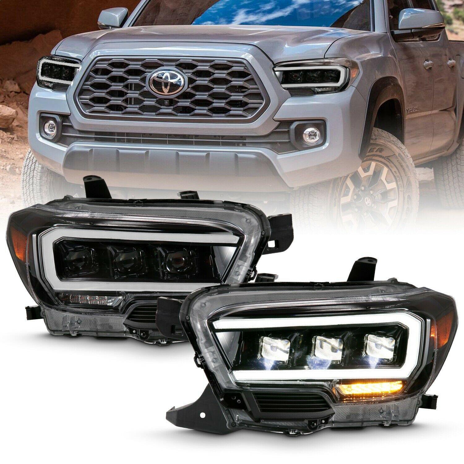 Anzo Led Plank Style Projector Headlights 2016+ Toyota Tacoma - Image 7