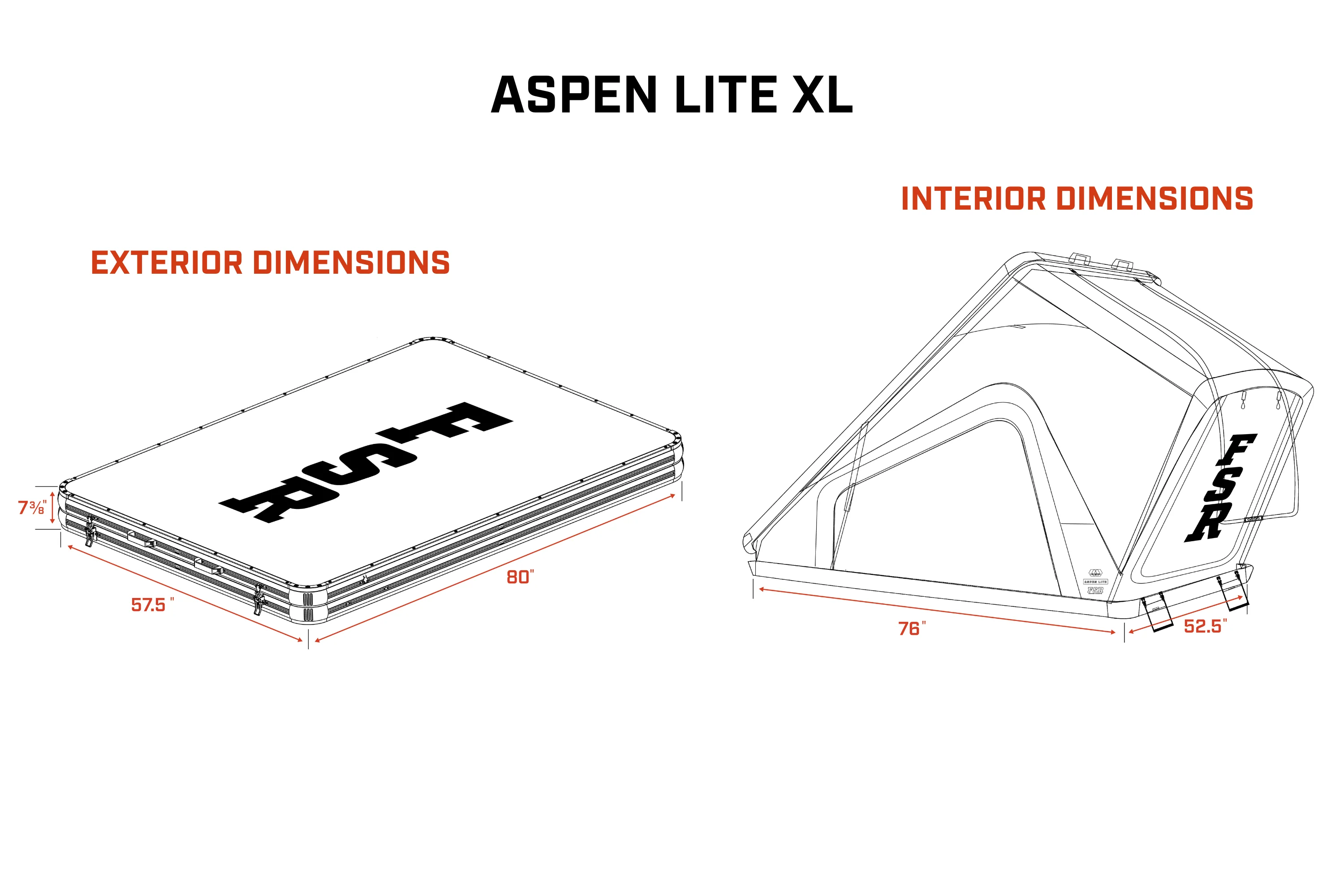 Aspen Lite XL - Rooftop Tent - Image 10