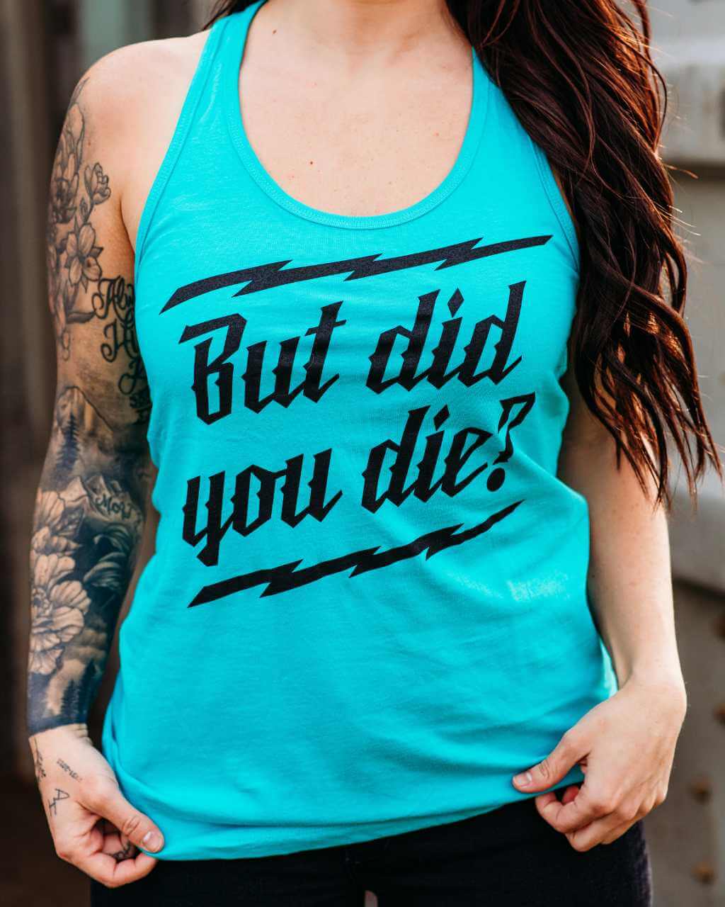 But did you Die? Racer Tank - Image 5