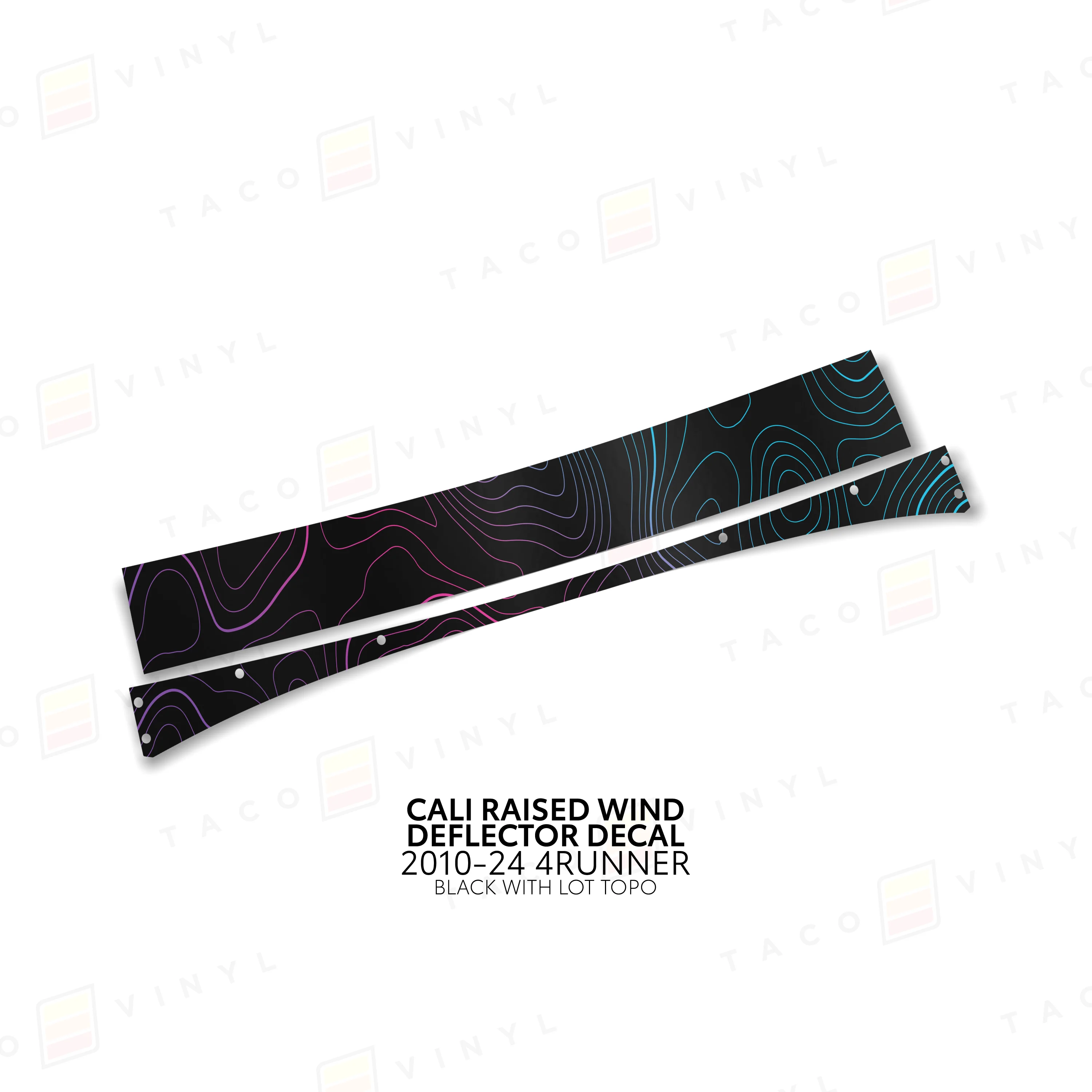 Cali Raised Wind Deflector Decal - Image 16