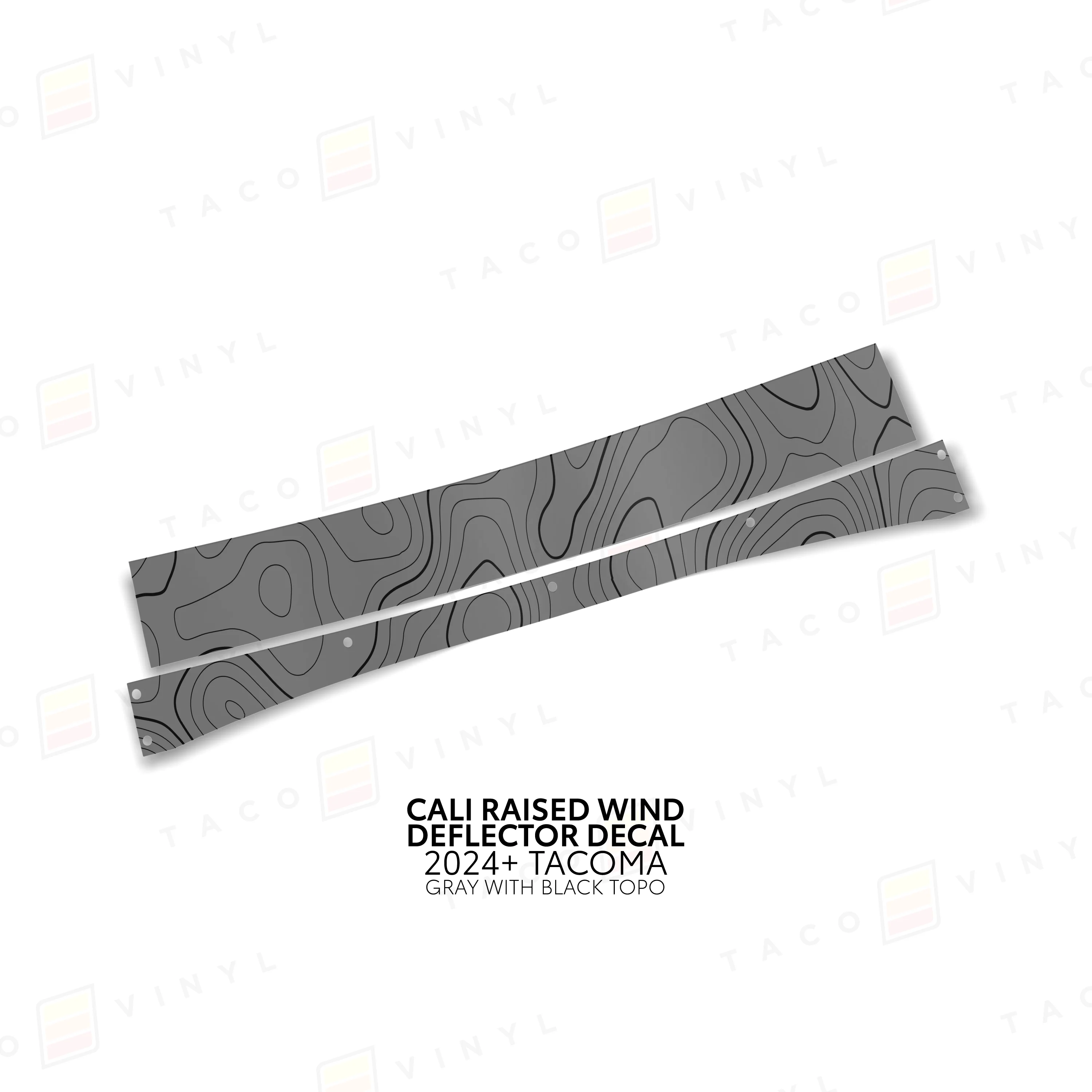 Cali Raised Wind Deflector Decal - Image 27