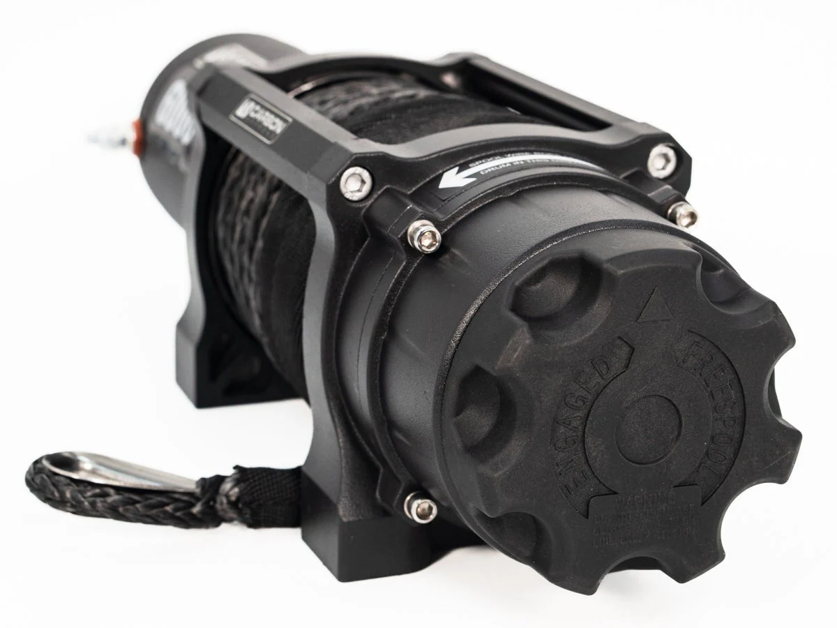 Carbon Offroad Long Drum 6000lb ATV/Small 4X4 Winch - Image 5