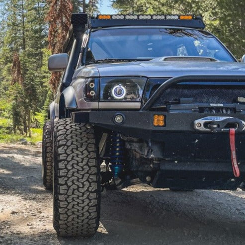 Clear Blacked Out/Chrome Corner Lights with Turn Signals and DRL - Image 6