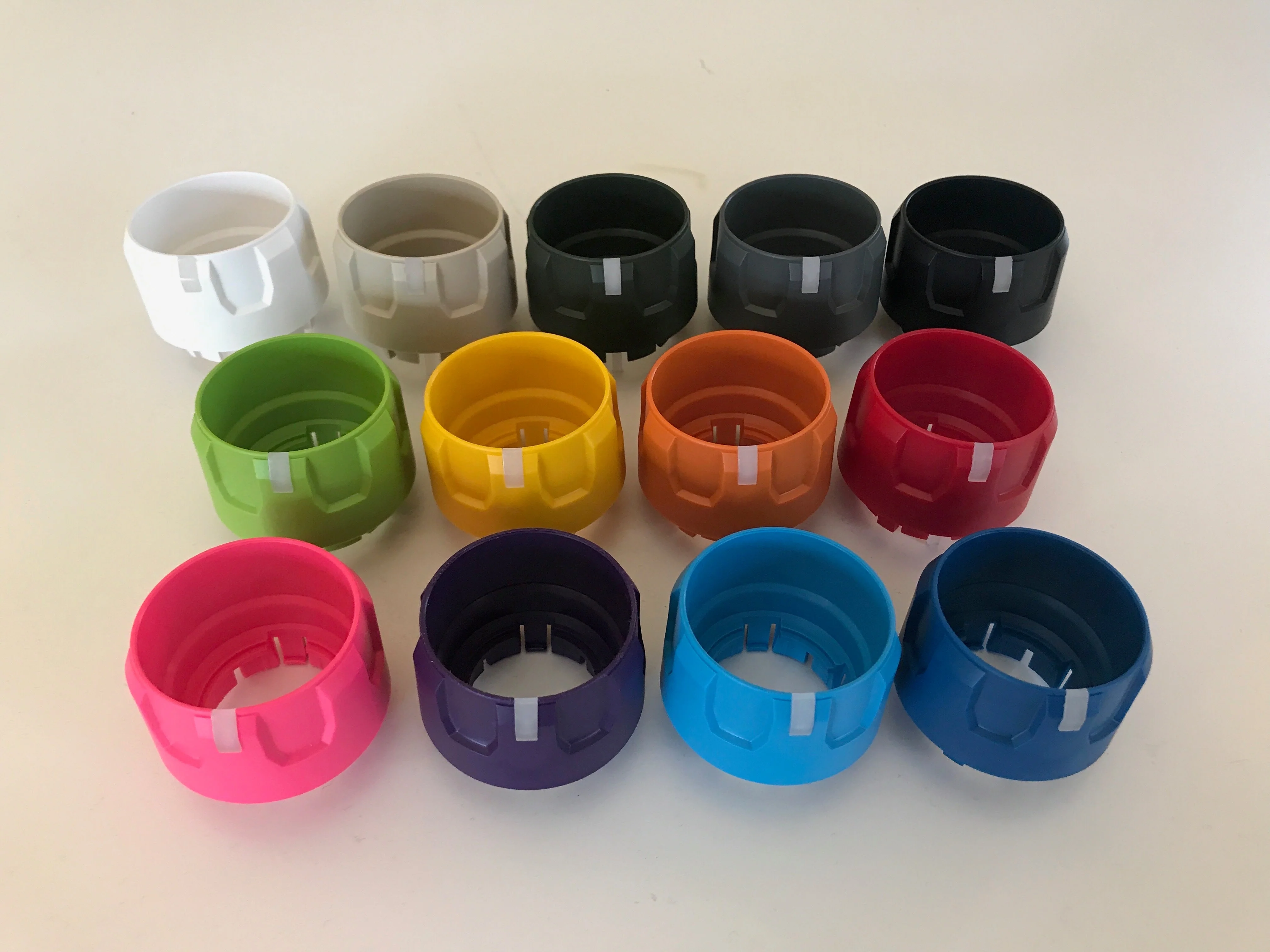 Climate Knobs (2011-2018 Wrangler JK) - RED - Image 6