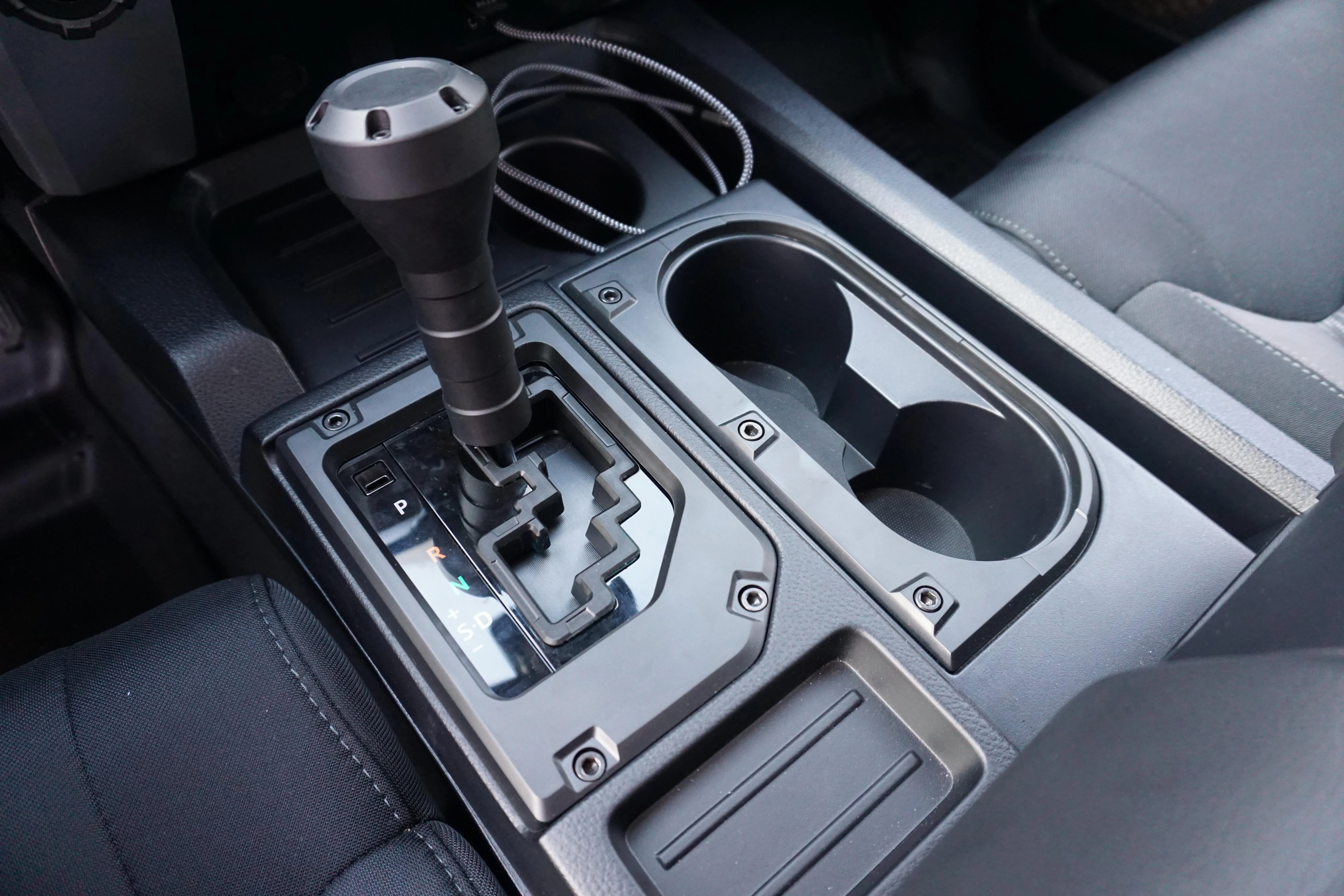 Cup Holder/Shifter/Shift Gate Trim Rings (2014-2021 Tundra) - VOODOO BLUE - Image 2