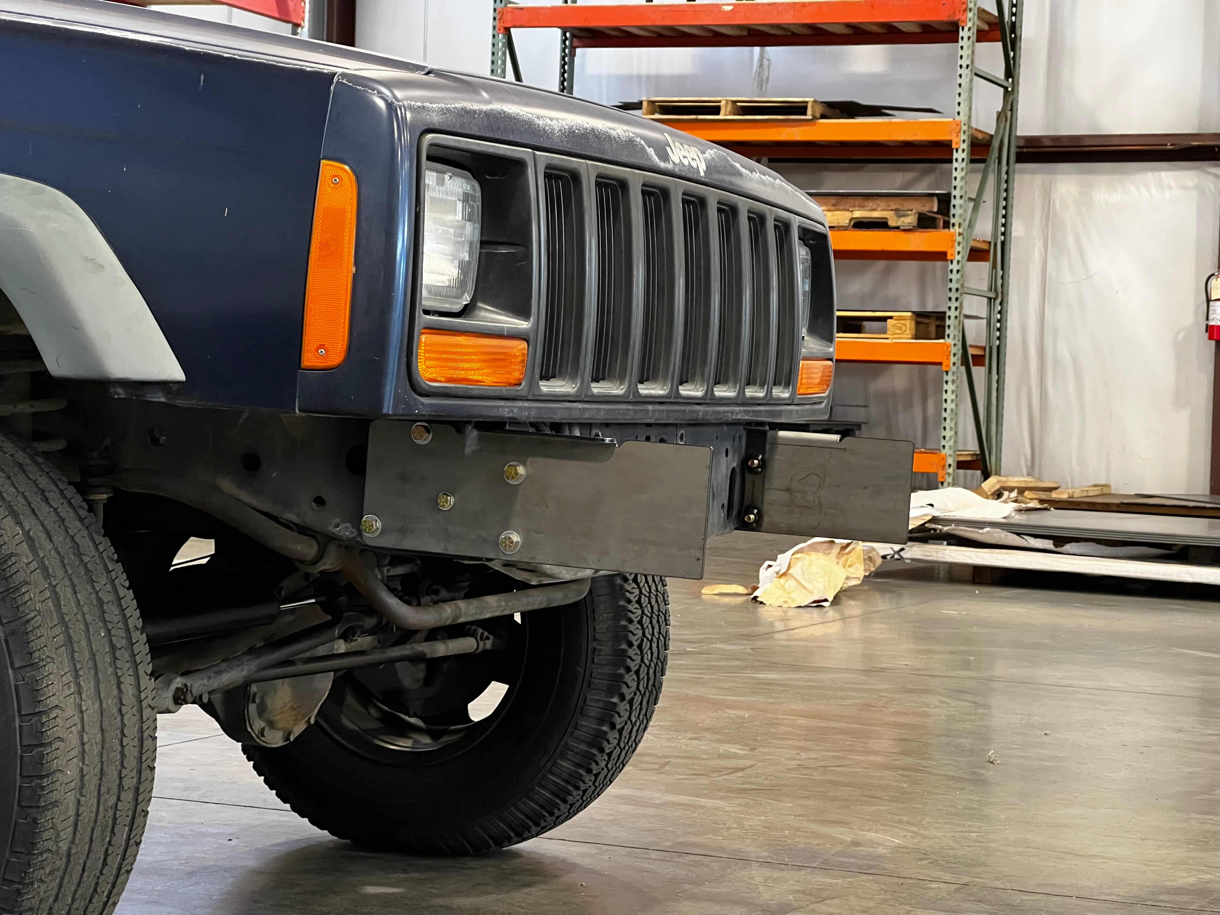 DIY Front Bumper Mounting Brackets For Jeep XJ - Image 4