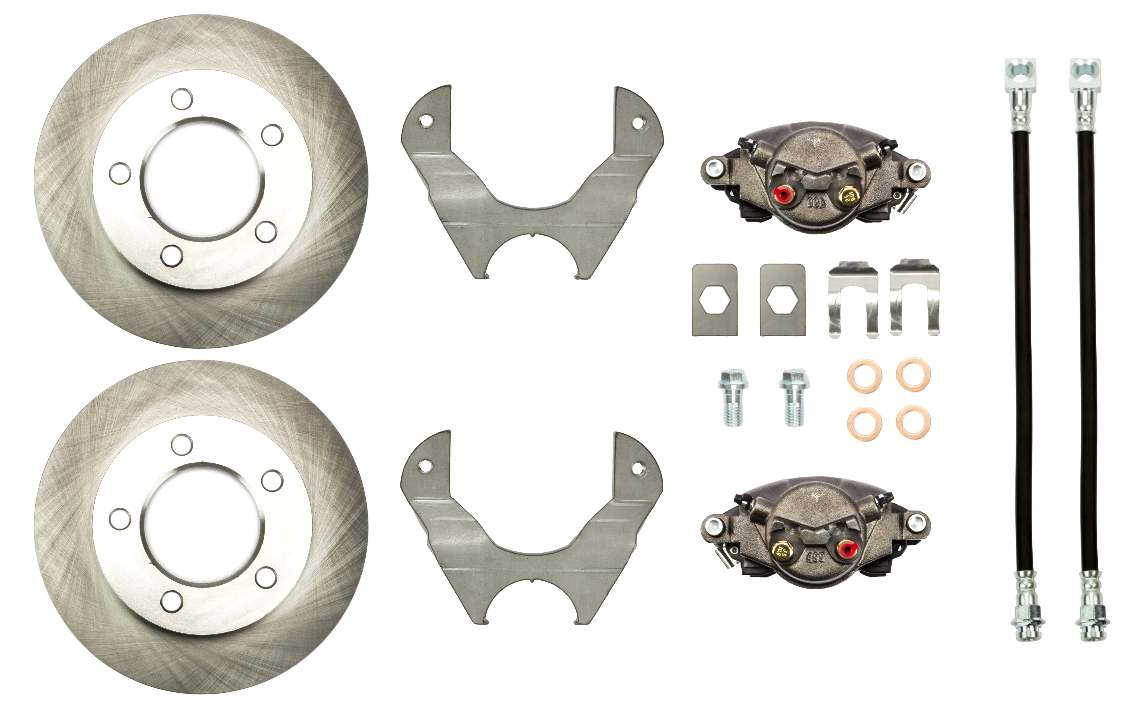 Ford 9" Weld On Disc Brake Conversion Kit, 3.25"-3.5" Axle Tube