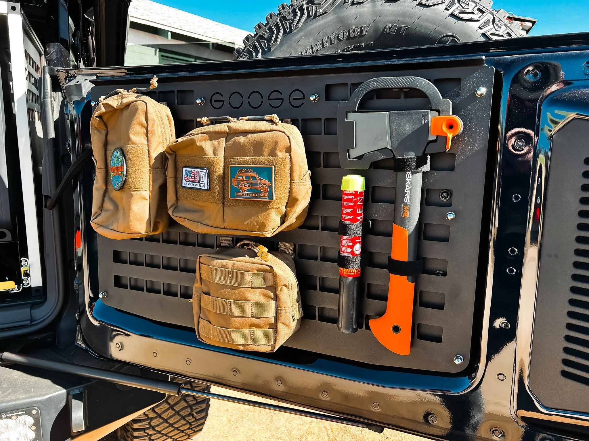 Ford Bronco 2021-Present 6 Gen. Tailgate Molle Panel - Image 3