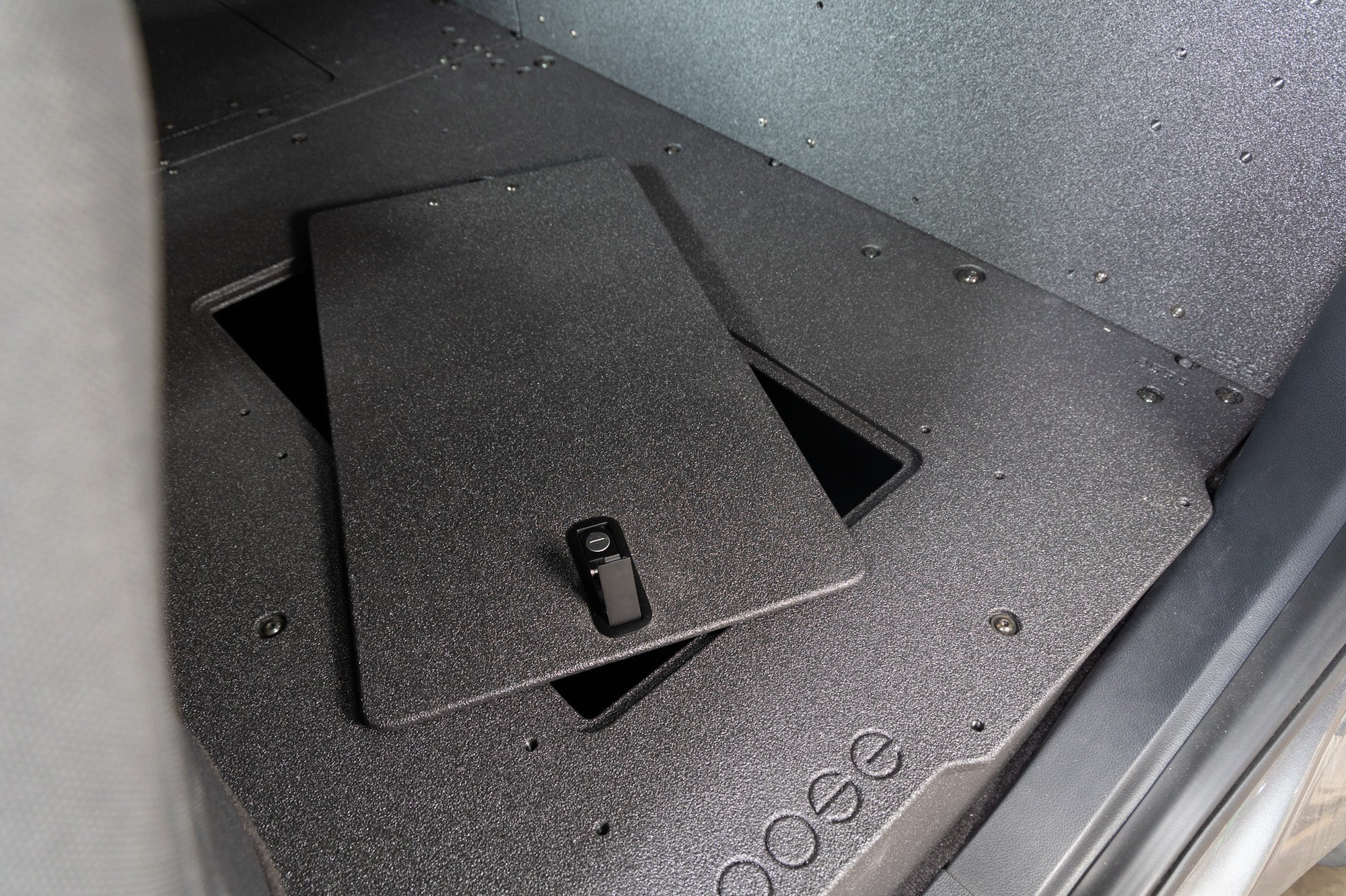 Ford F150 2015-Present 13th & 14th Gen. SuperCab - Second Row Seat Delete Plate System - Image 4