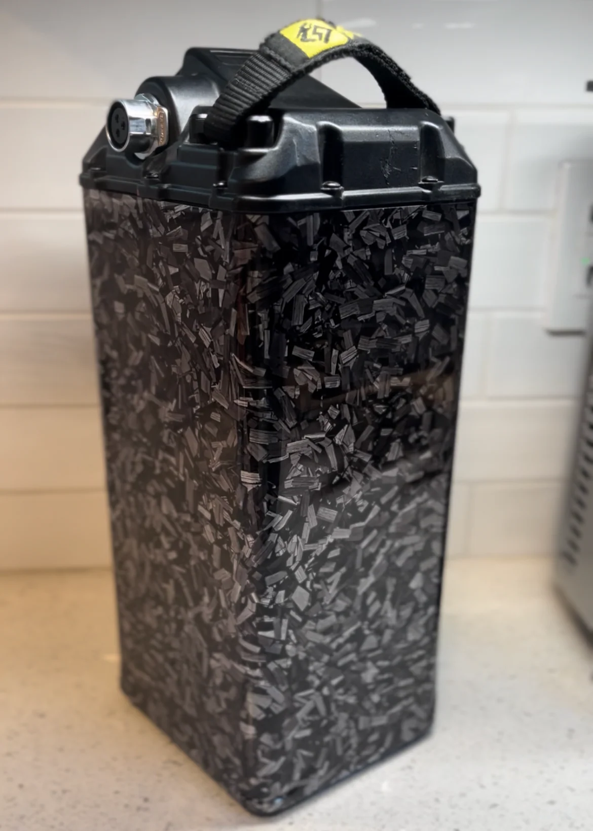 Forged Carbon FIber Surron Battery Wrap - Image 3