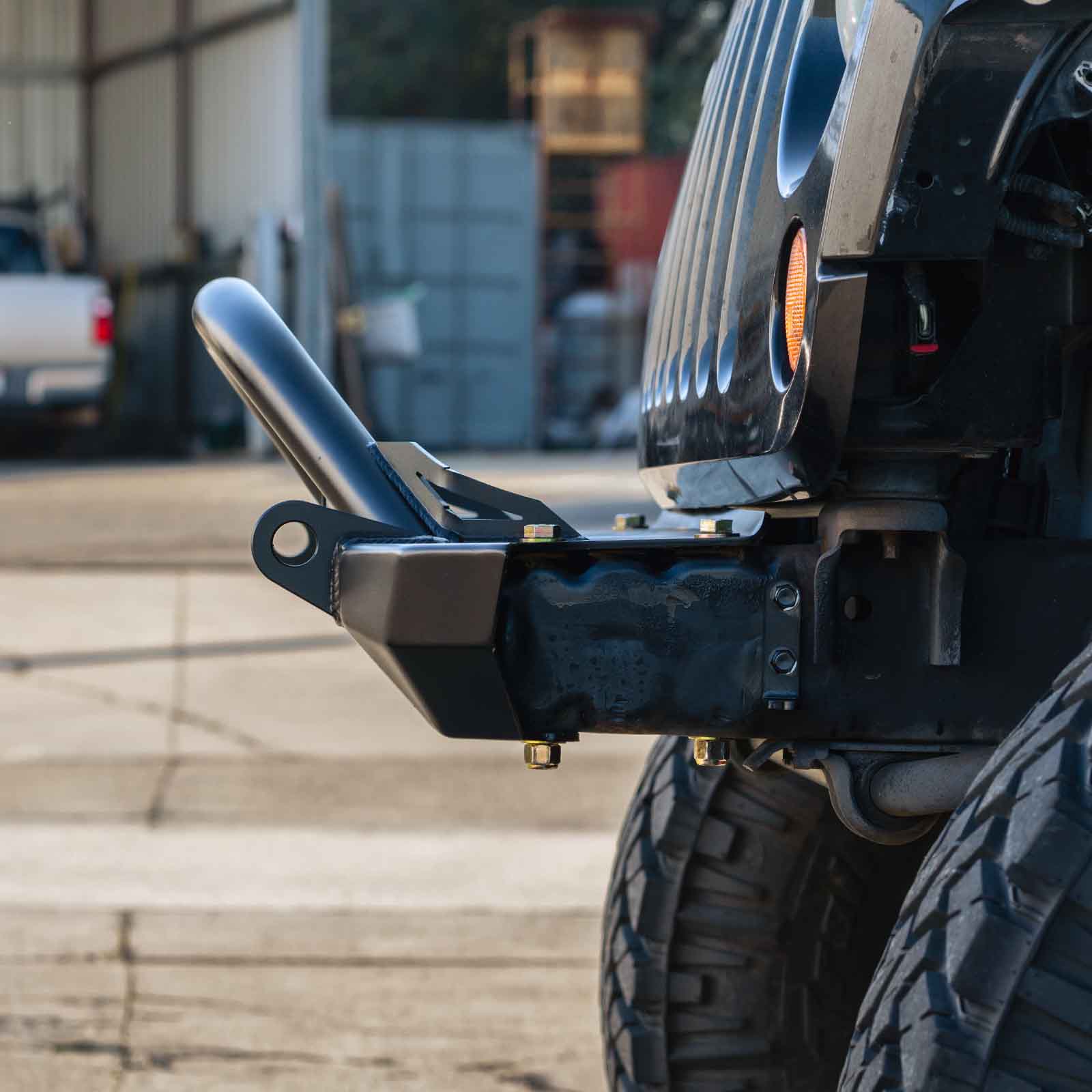 Frame Chop Front Bumper with Stinger For Jeep JK - Image 10