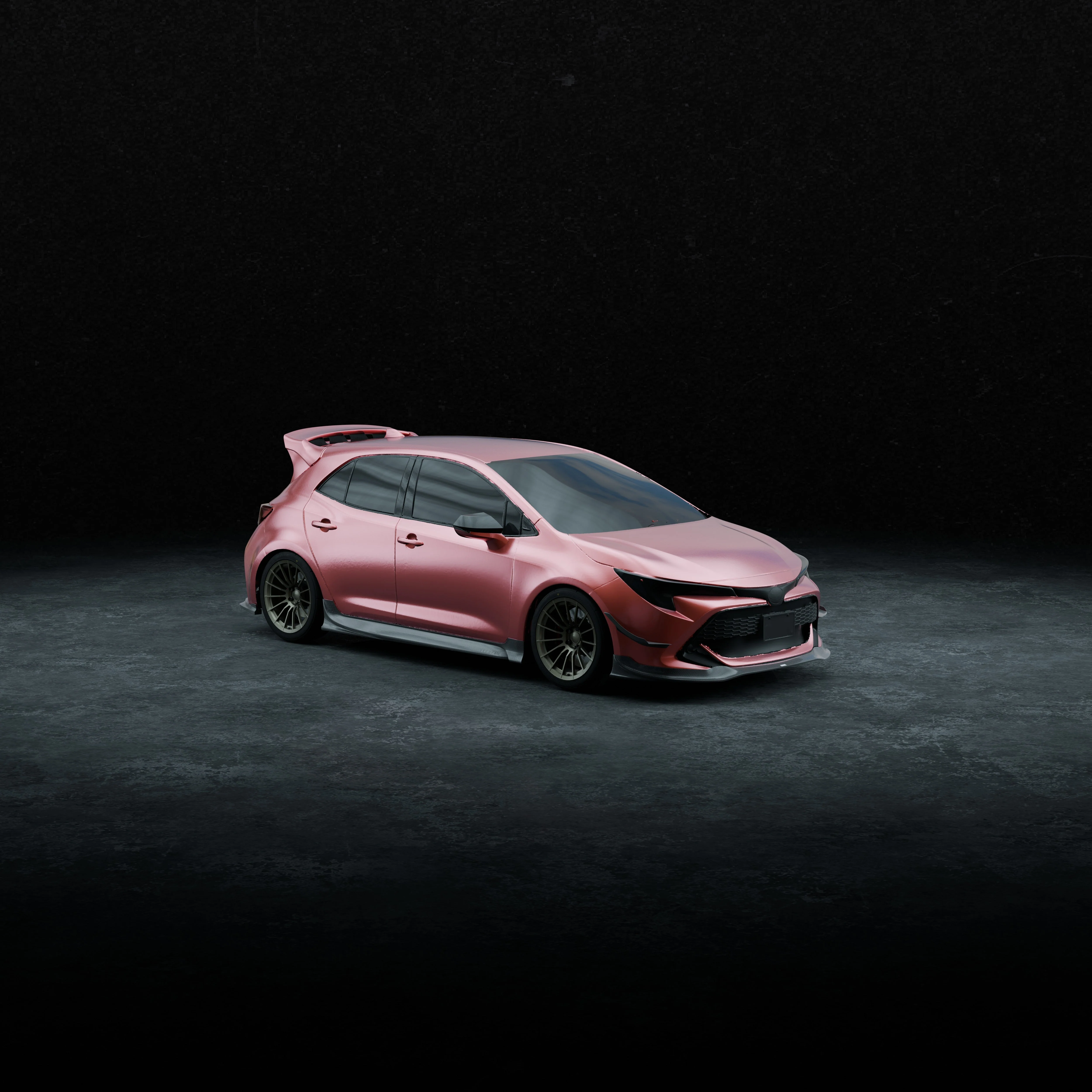 Front Lip – TOYOTA COROLLA HATCHBACK (E210, 2019-2022) - Image 7