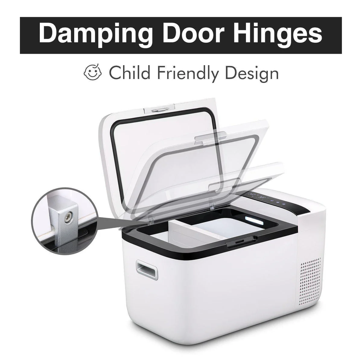GO20 Dual Zone 12V Portable Freezer - White | ICECO | 20 LT - Image 6