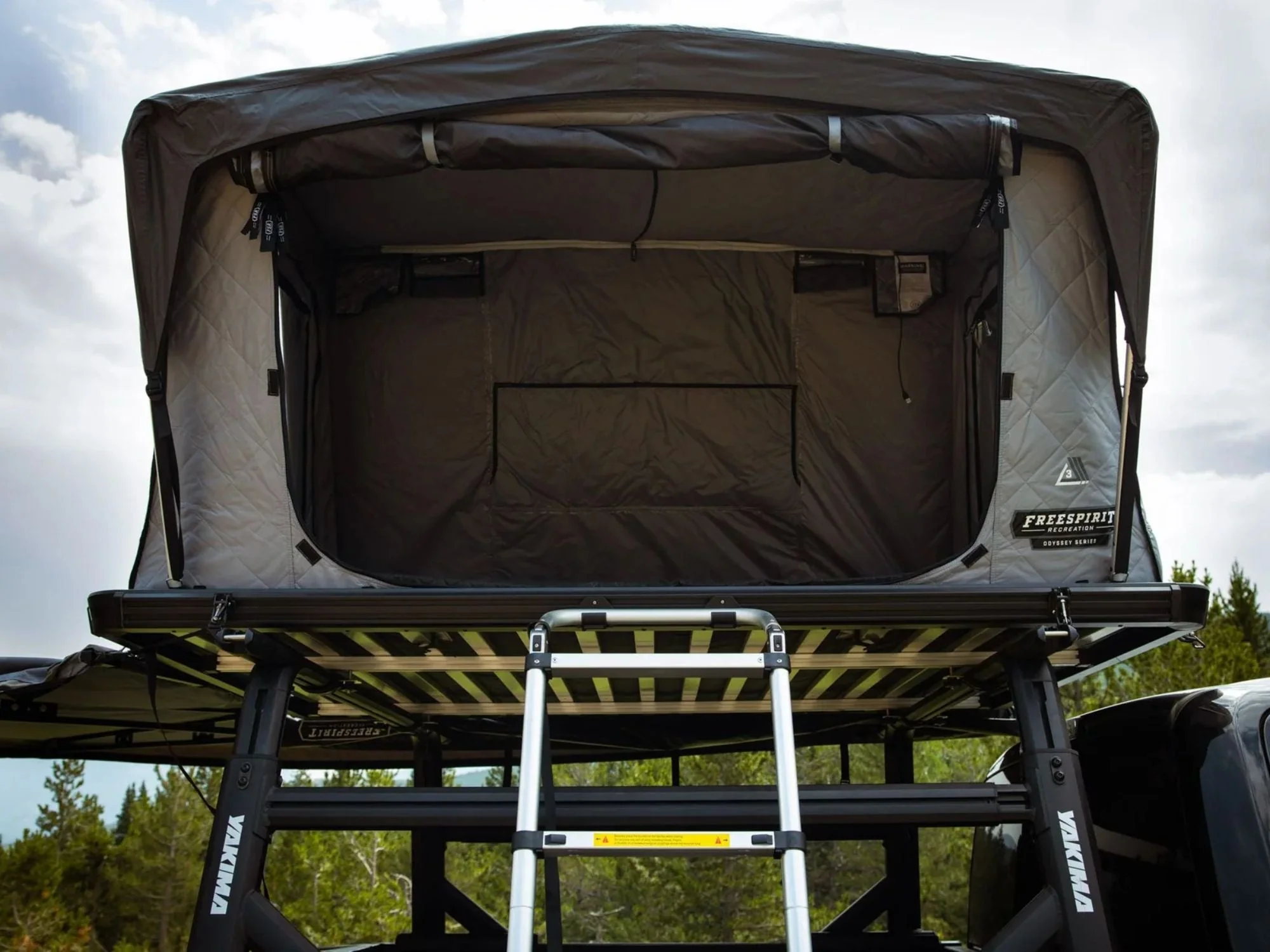 goFSR Odyssey Series 55" Rooftop Tent: 2-3 Person - Image 5