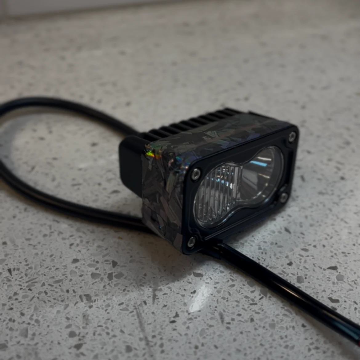 Holographic Carbon Baja Light Wrap