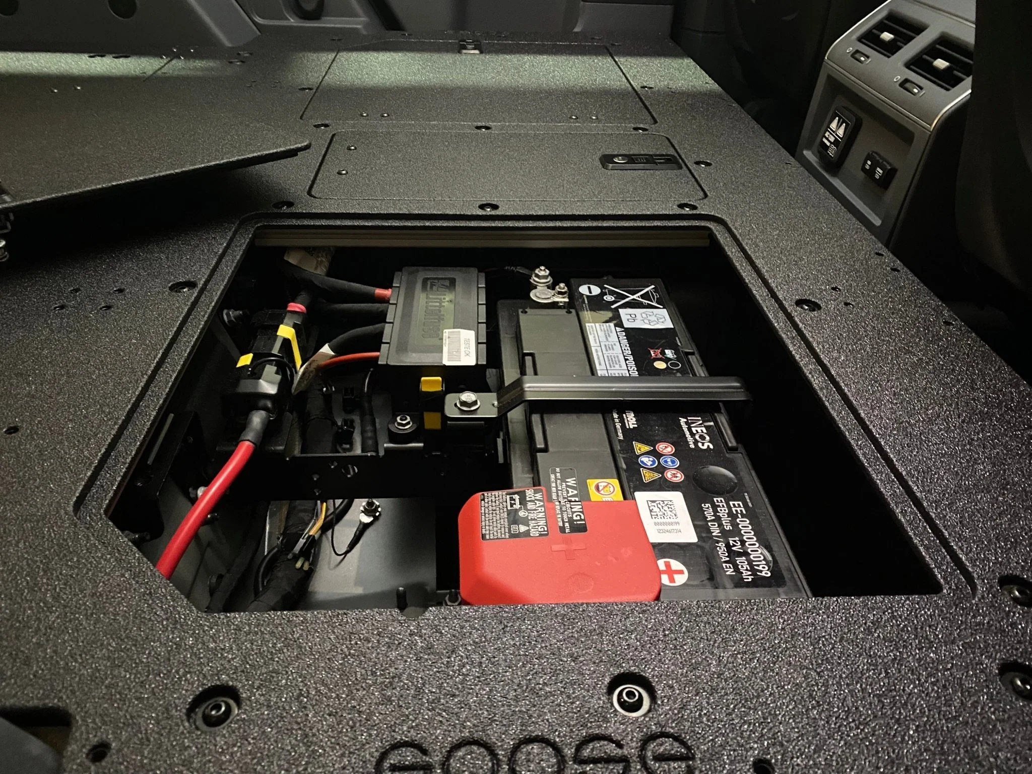 Ineos - Grenadier - 2024-Present - 1st Gen - Explore Series - Second Row Seat Delete Plate System - Image 6